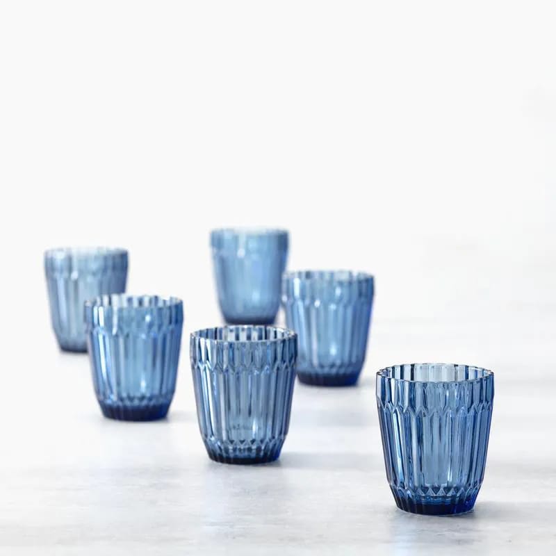 Fortessa Vandglas Archie Glas - 6 stk. i Blå, 2