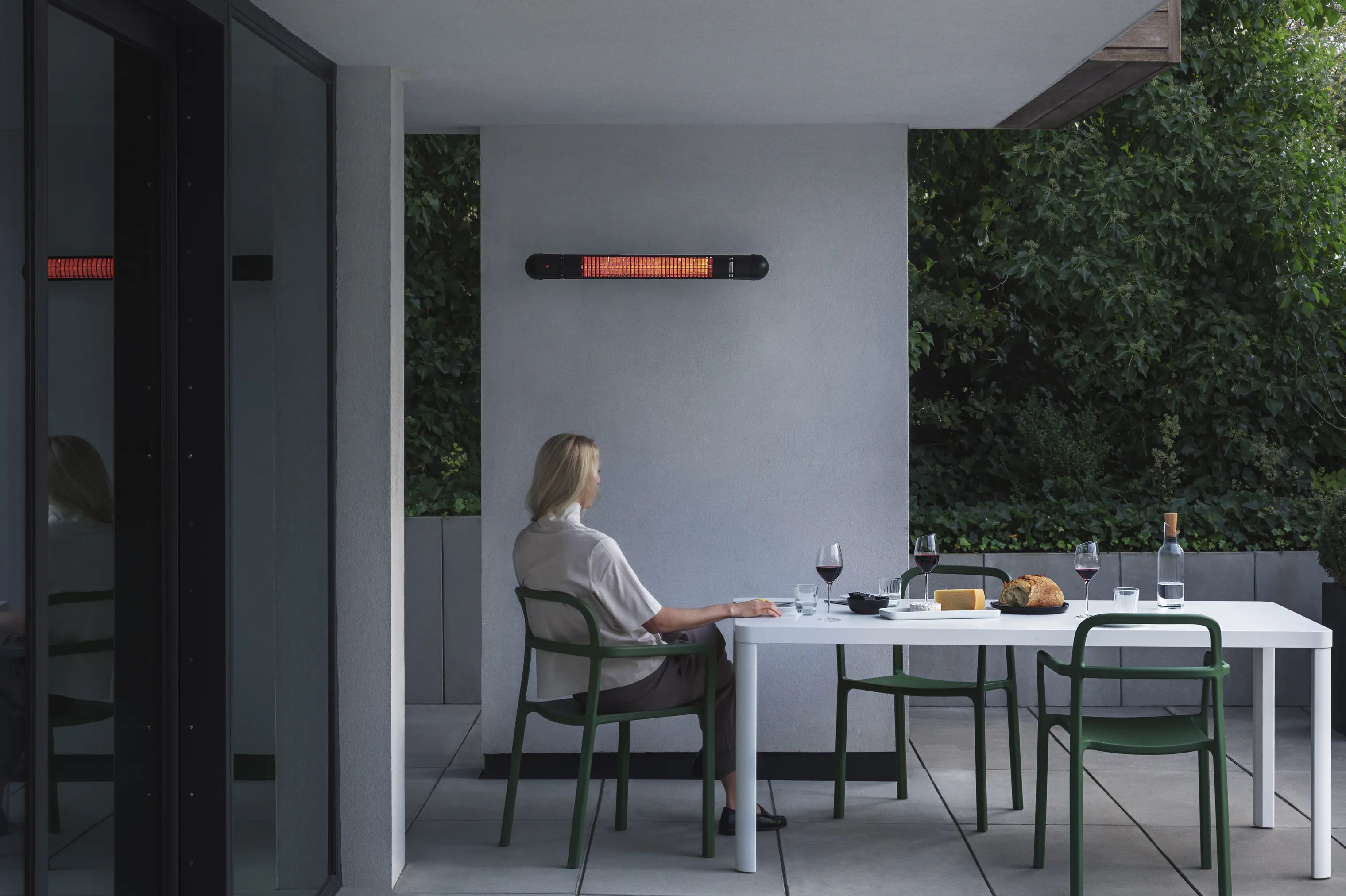 Eva Solo Terrassevarmere HeatUp Væghængt Terrassevarmer i Sort, 2