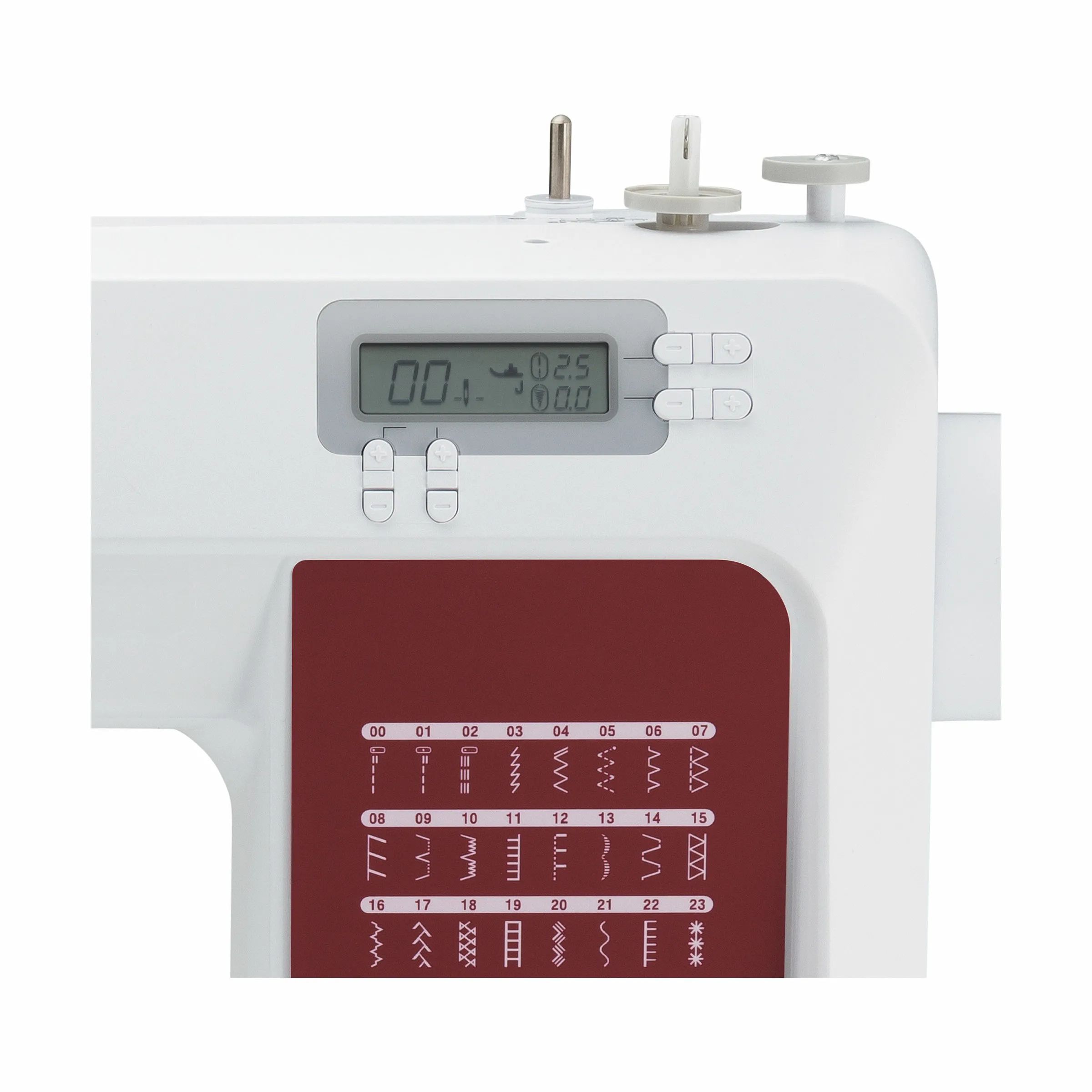 Brother Symaskiner Elektronisk Symaskine CS10S i Hvid/bordeaux, 7
