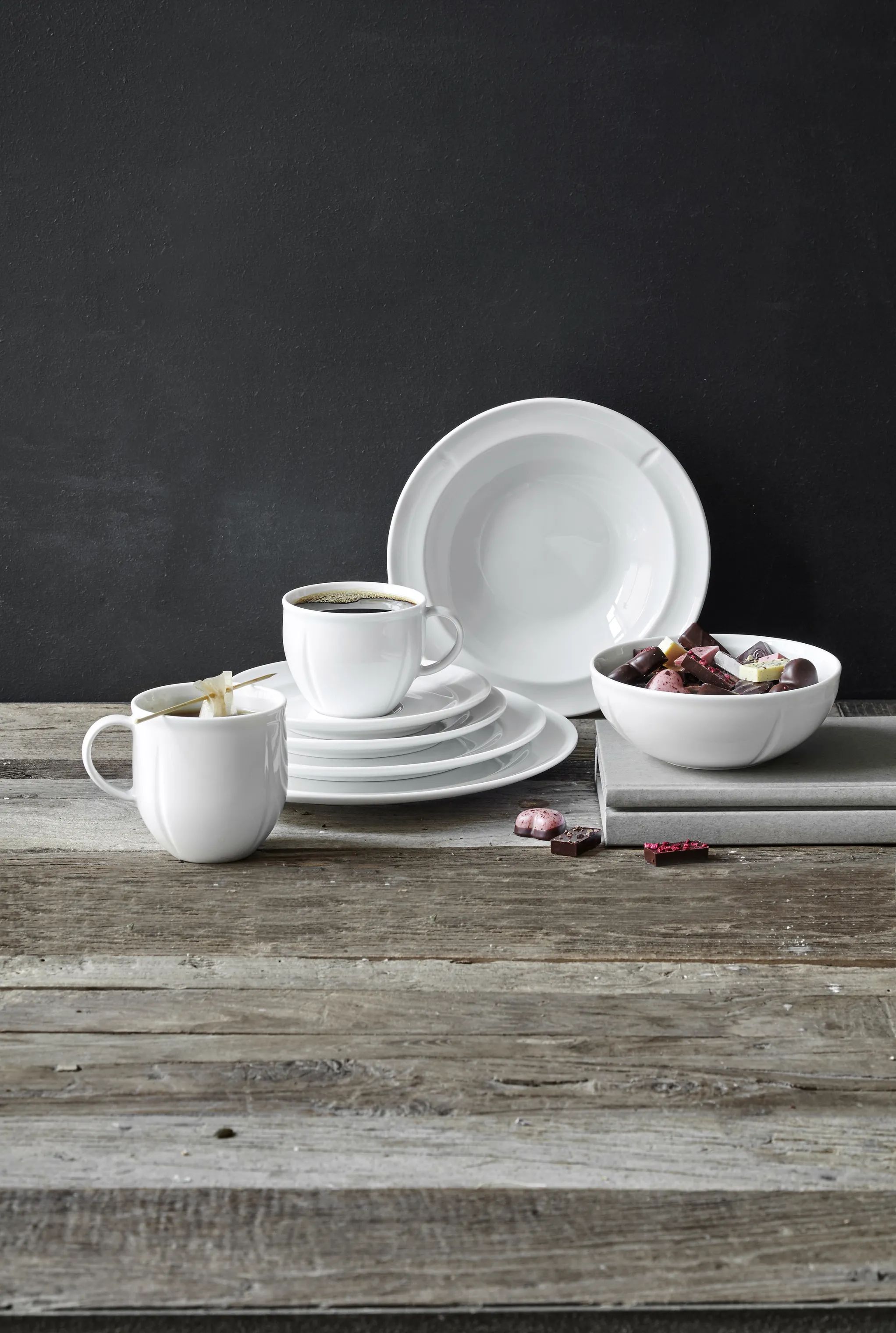 Rosendahl Serveringsskåle Grand Cru Soft Skål i Hvid, 15 cm, 2