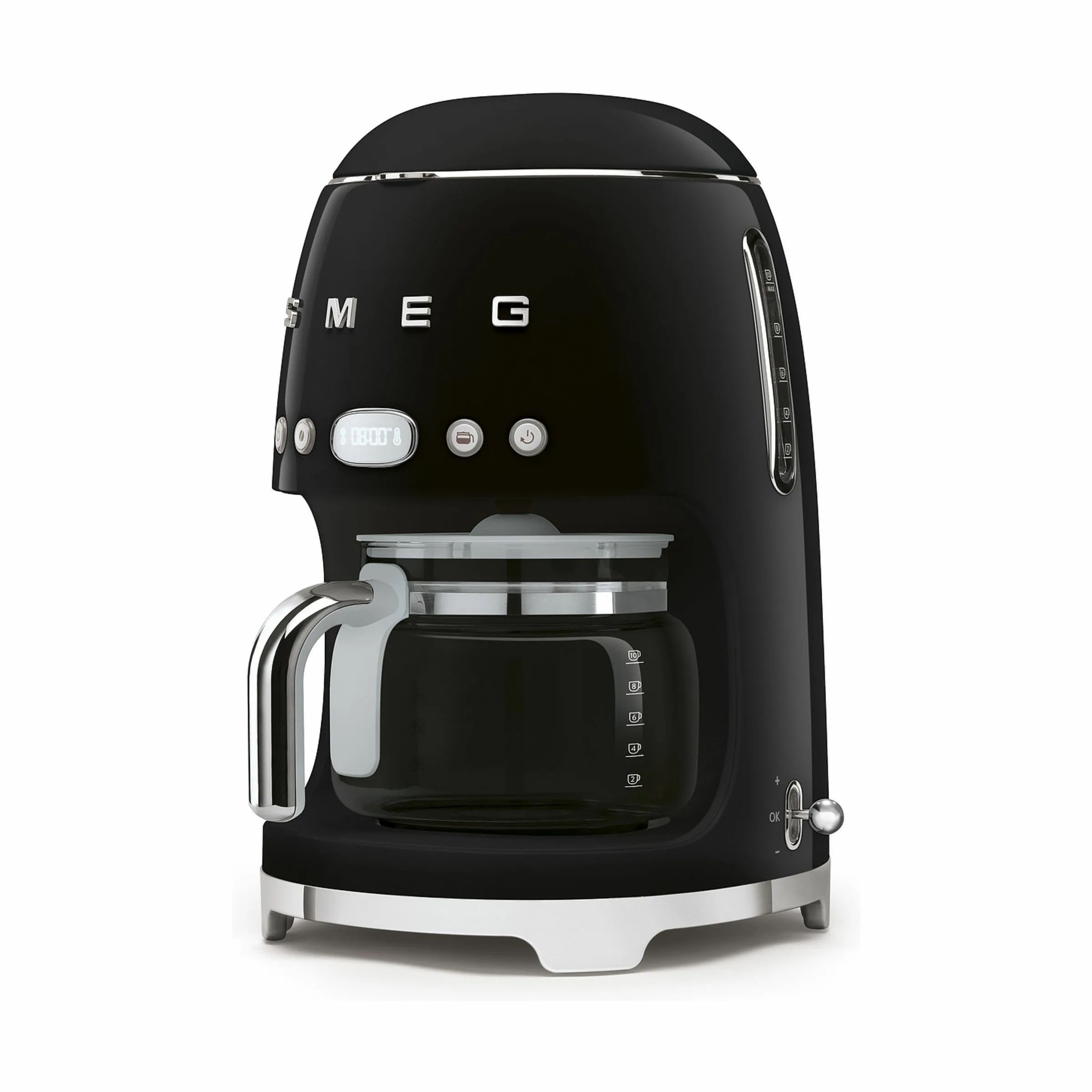 Smeg Kaffemaskiner 50's Style Kaffemaskine i Sort, 2