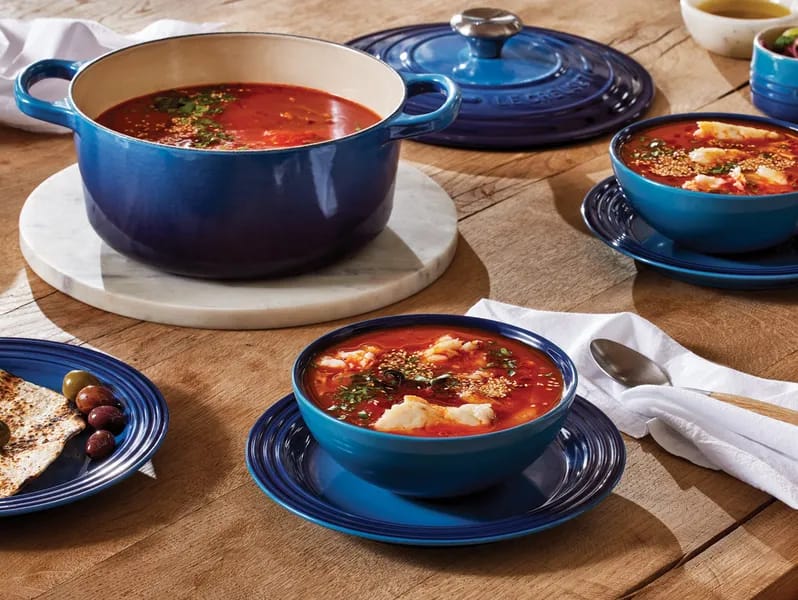 Le Creuset Gryder Signature Gryde i Azure, 2