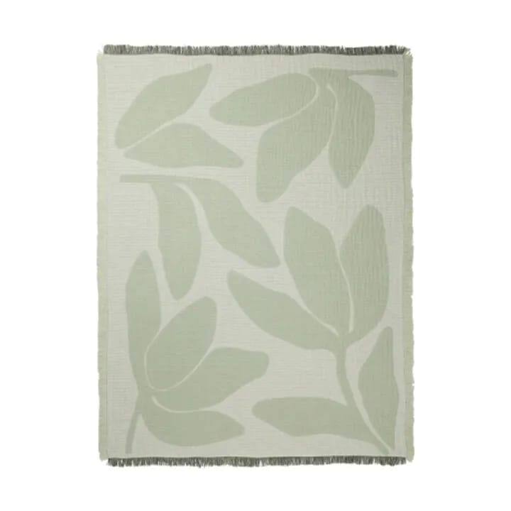 Broste Copenhagen Plaider Herbert Plaid i Sage Green/Off White, 1