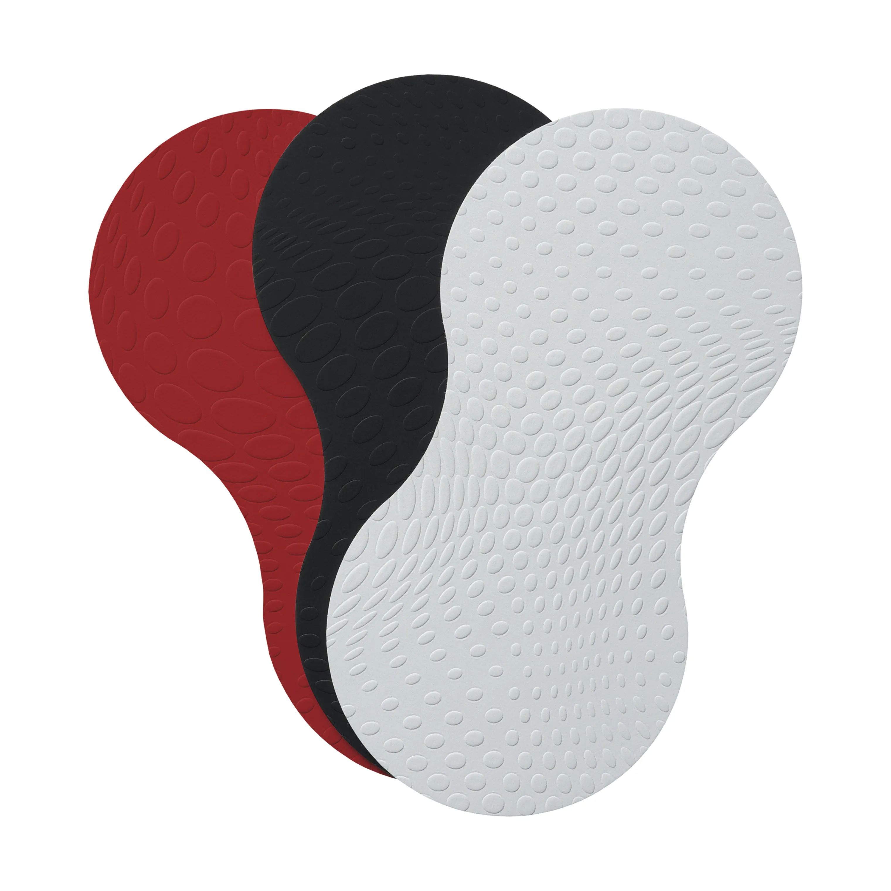 Life In Colour Glasbrikker og coasters Double Coaster - 4 stk. i Chili, 2