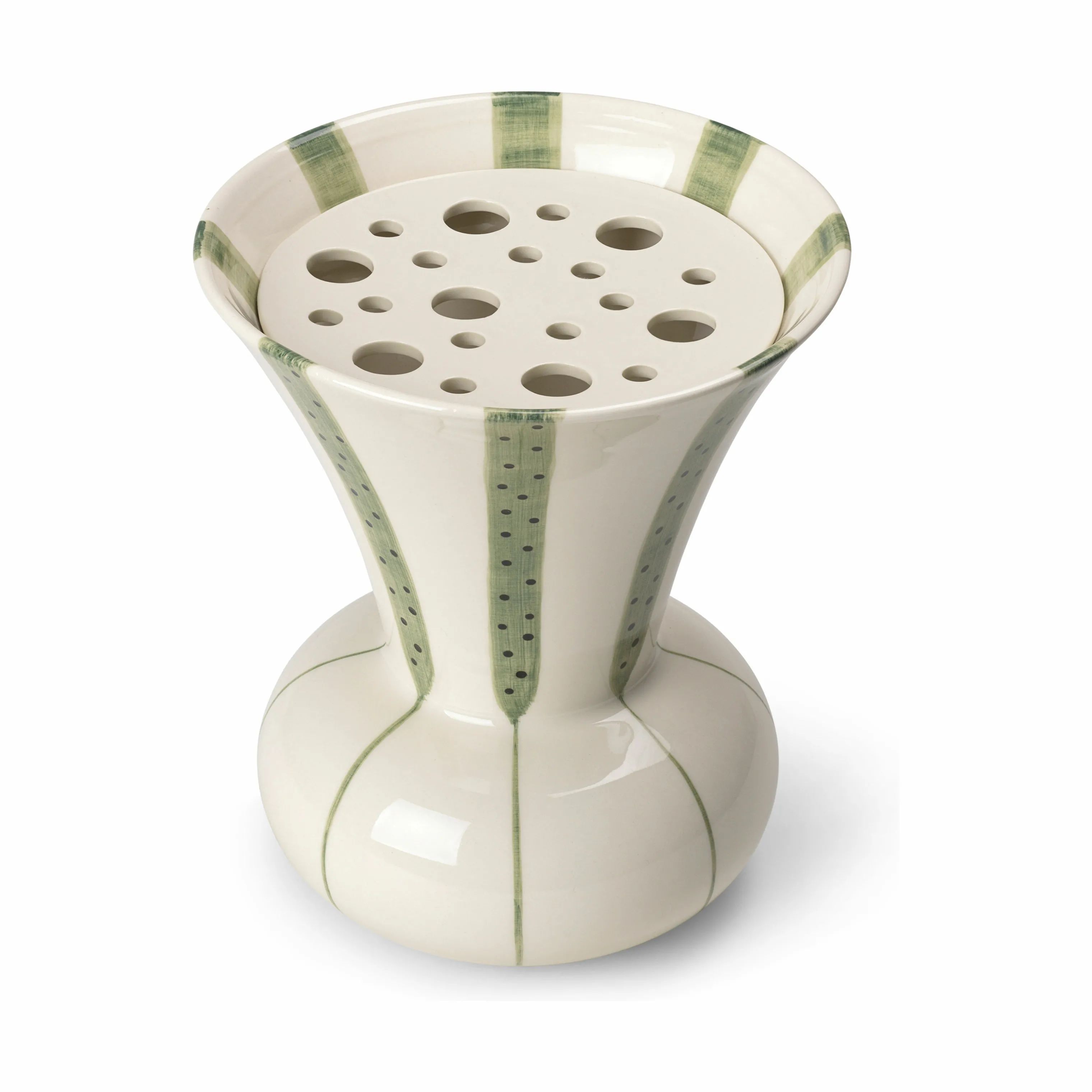 Kähler Vaser Signature Vase i grøn, 20 cm, 4