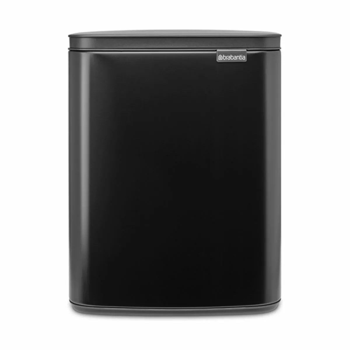 Brabantia Spande uden pedal BO Affaldsspand i Matt black , 12 L, 1