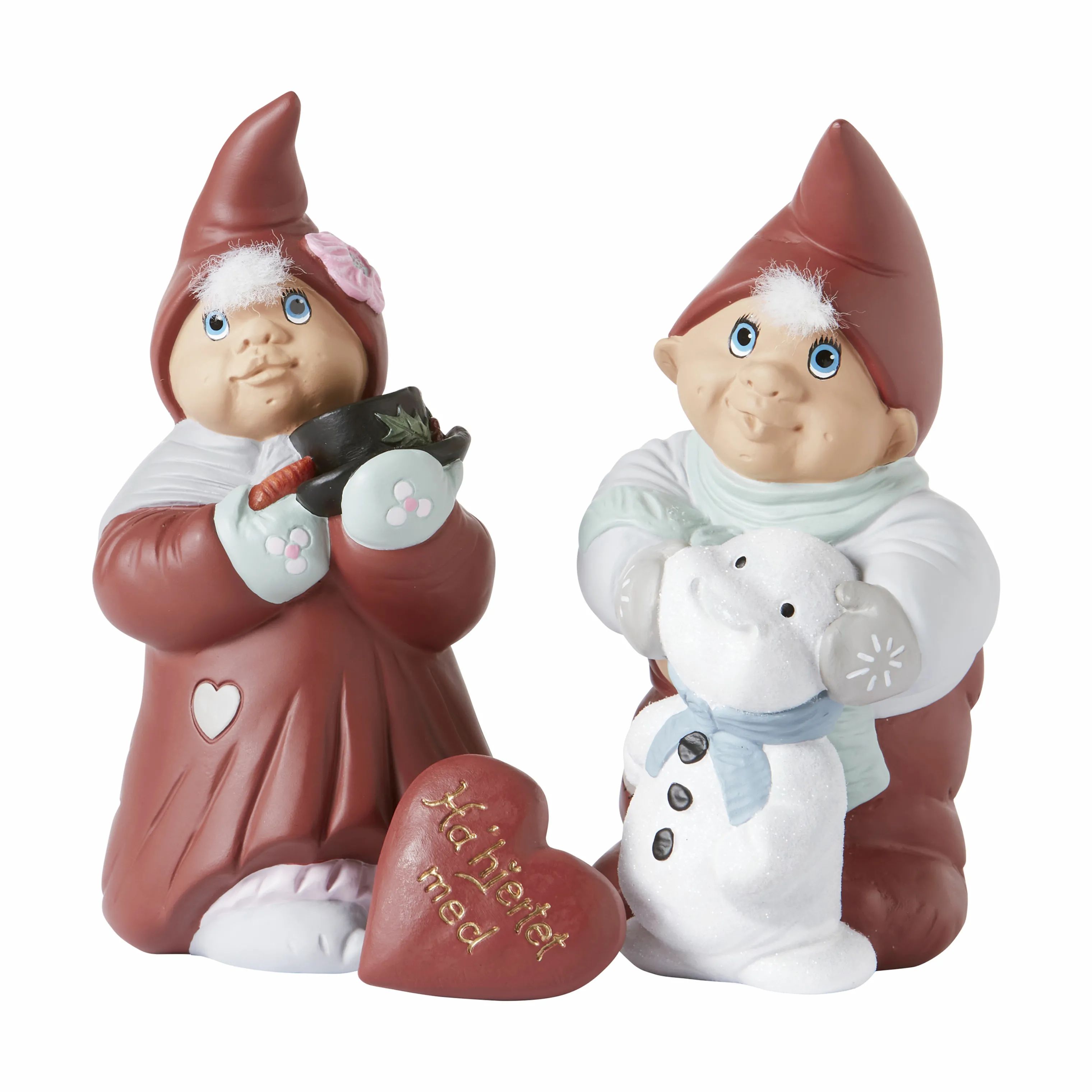 Klarborg Nisser Årsnissepar 2021 - Mary & Hans i 13 cm, 1