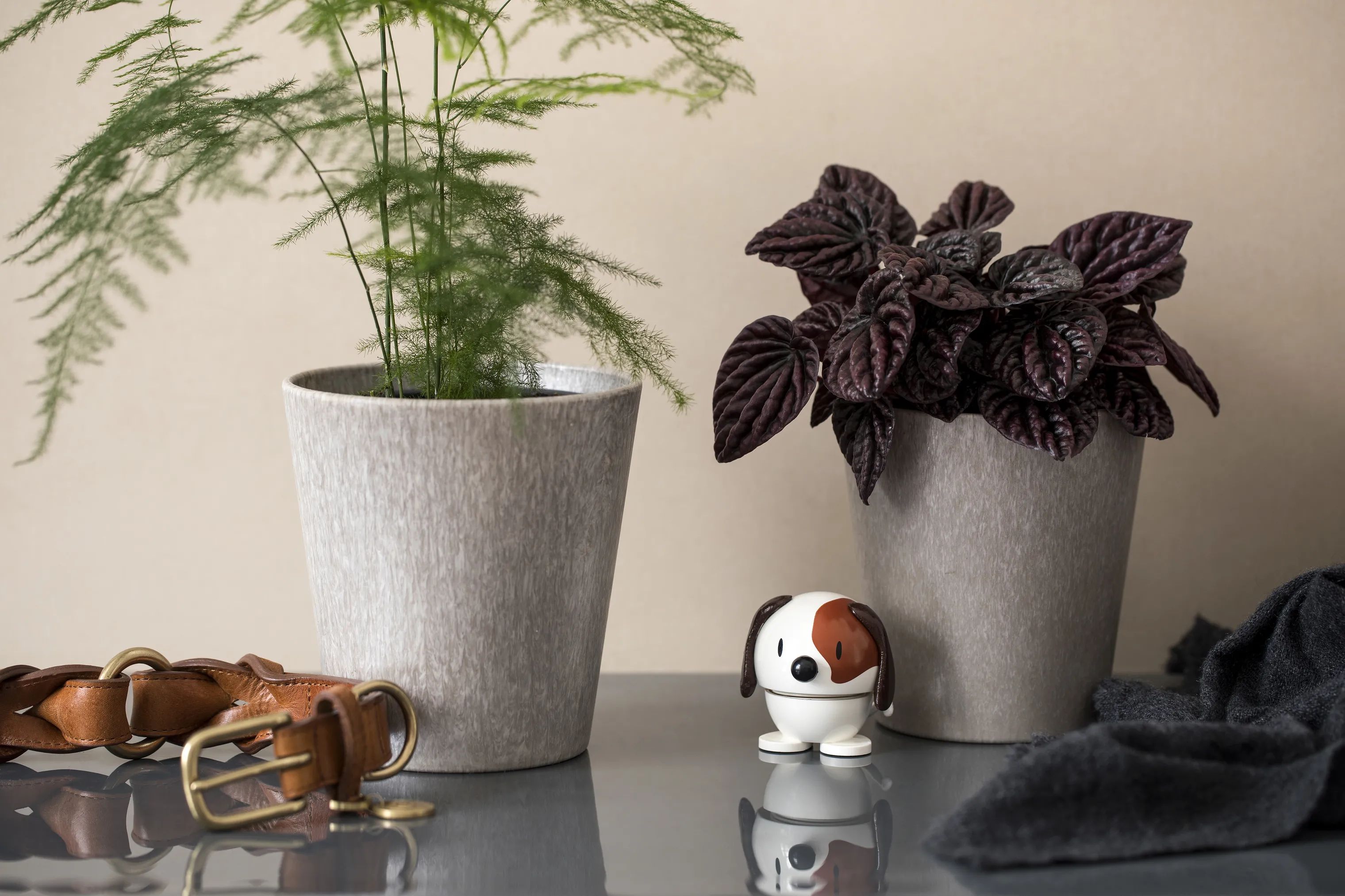 Hoptimist Øvrige figurer Animals - Baby Hund i Hvid, 2