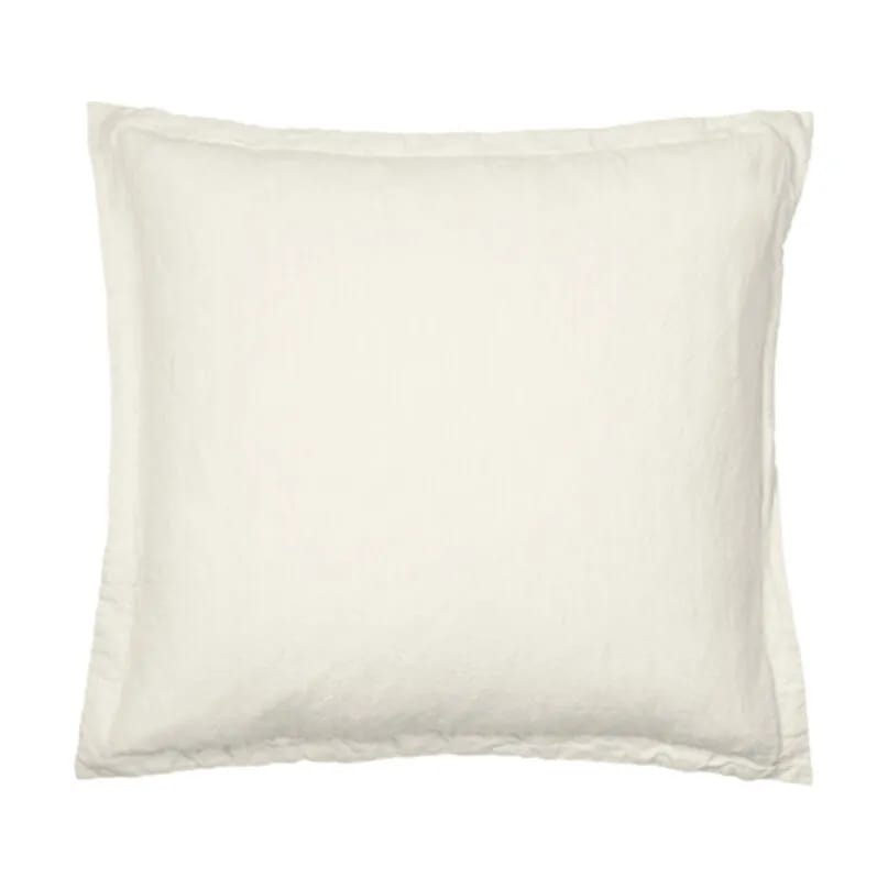 Broste Copenhagen Pyntepudebetræk Linn Pudebetræk i Castle Beige, B50 x L50 cm, 1