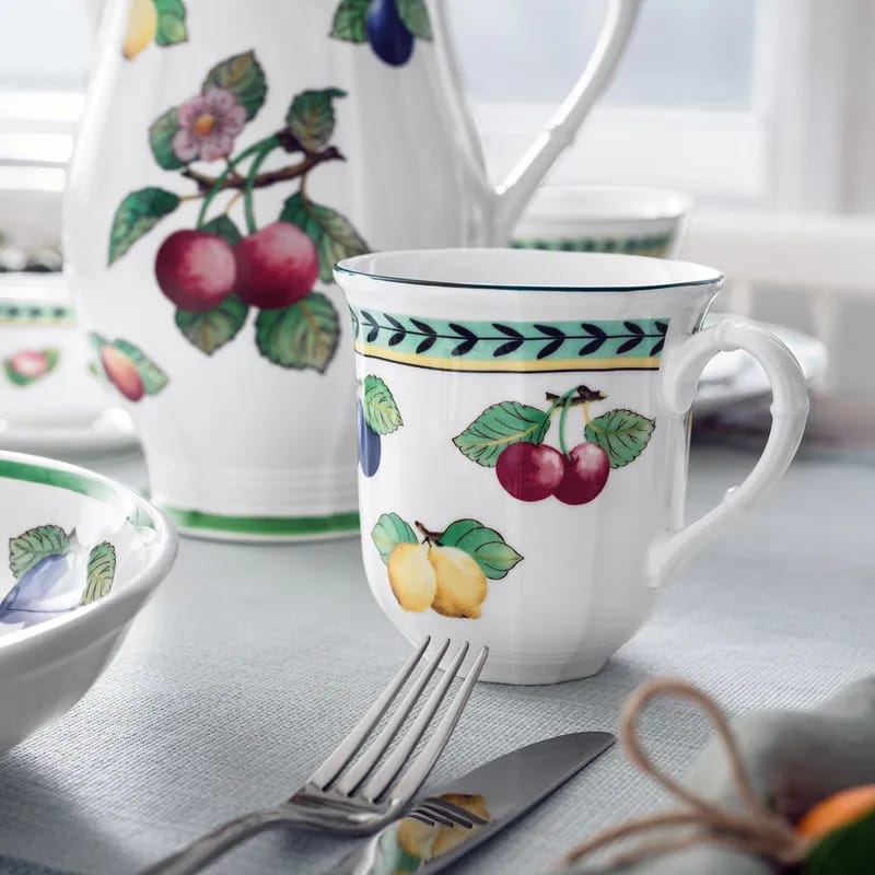 Villeroy & Boch Krus og kopper med hank French Garden Fleurence Jumbo Krus i Hvid, 2