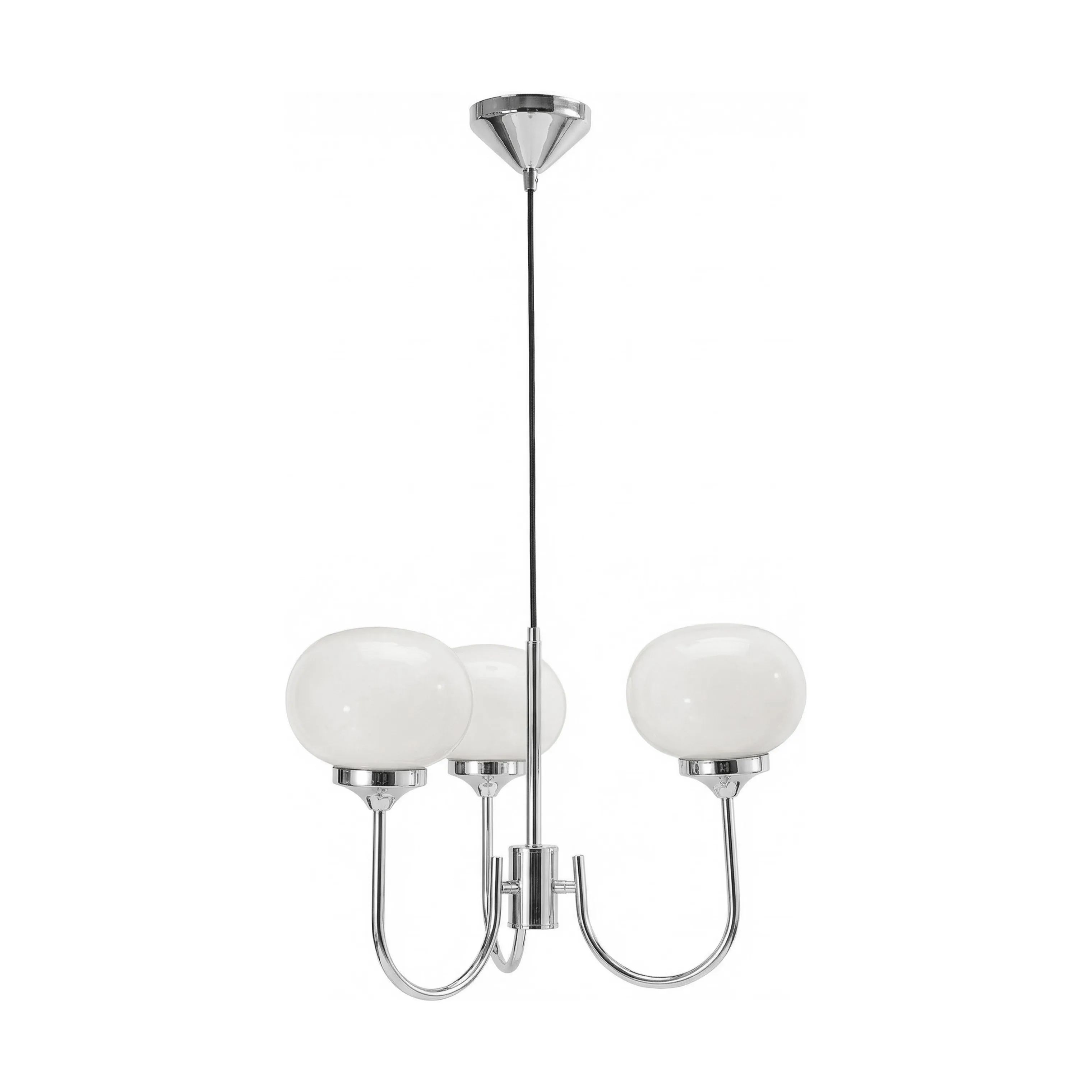 PR Home Pendler Elsy Pendel i Hvid/Krom, 45 cm, 1