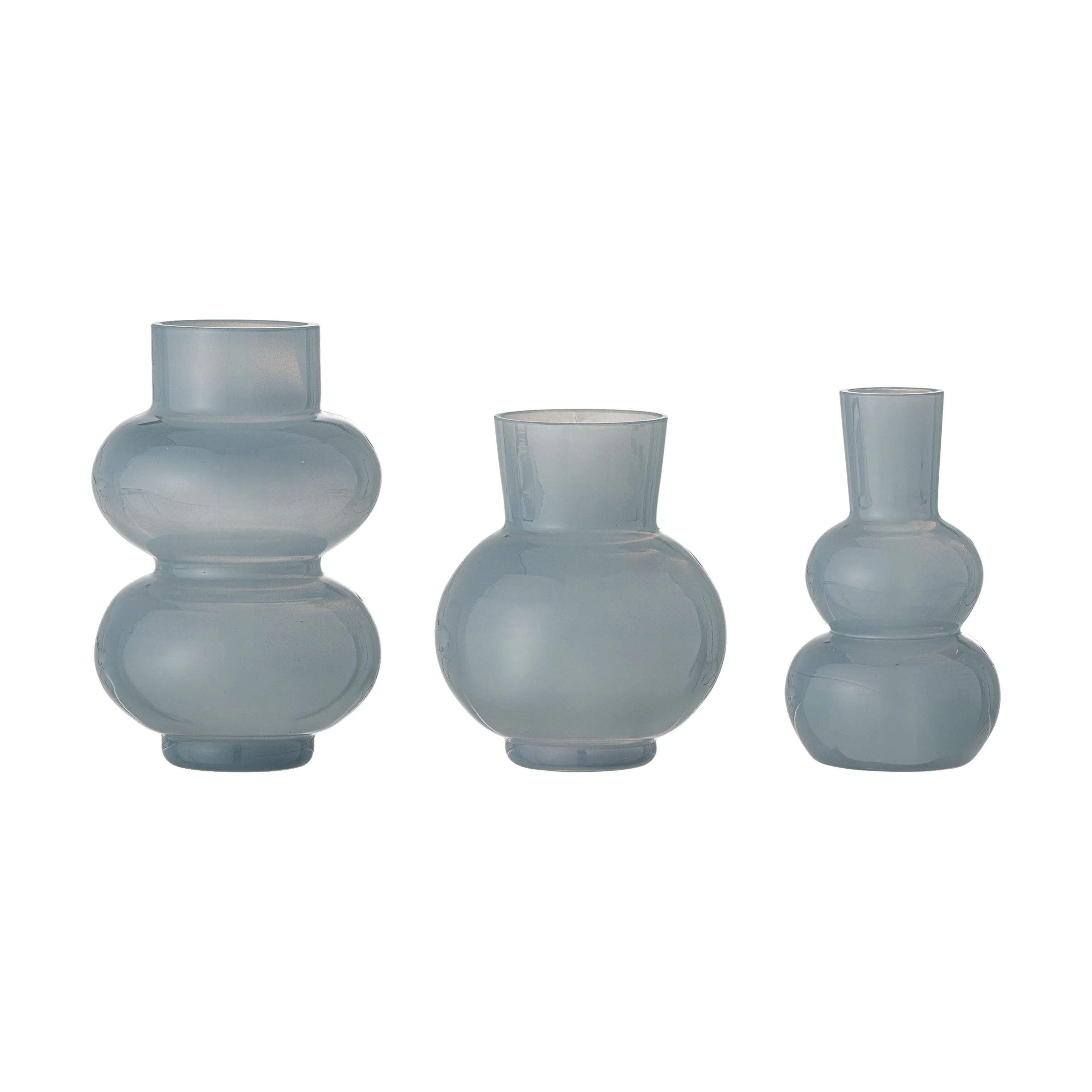 Bloomingville Vaser Kinsie Vase - 3 stk. i Blå, 1
