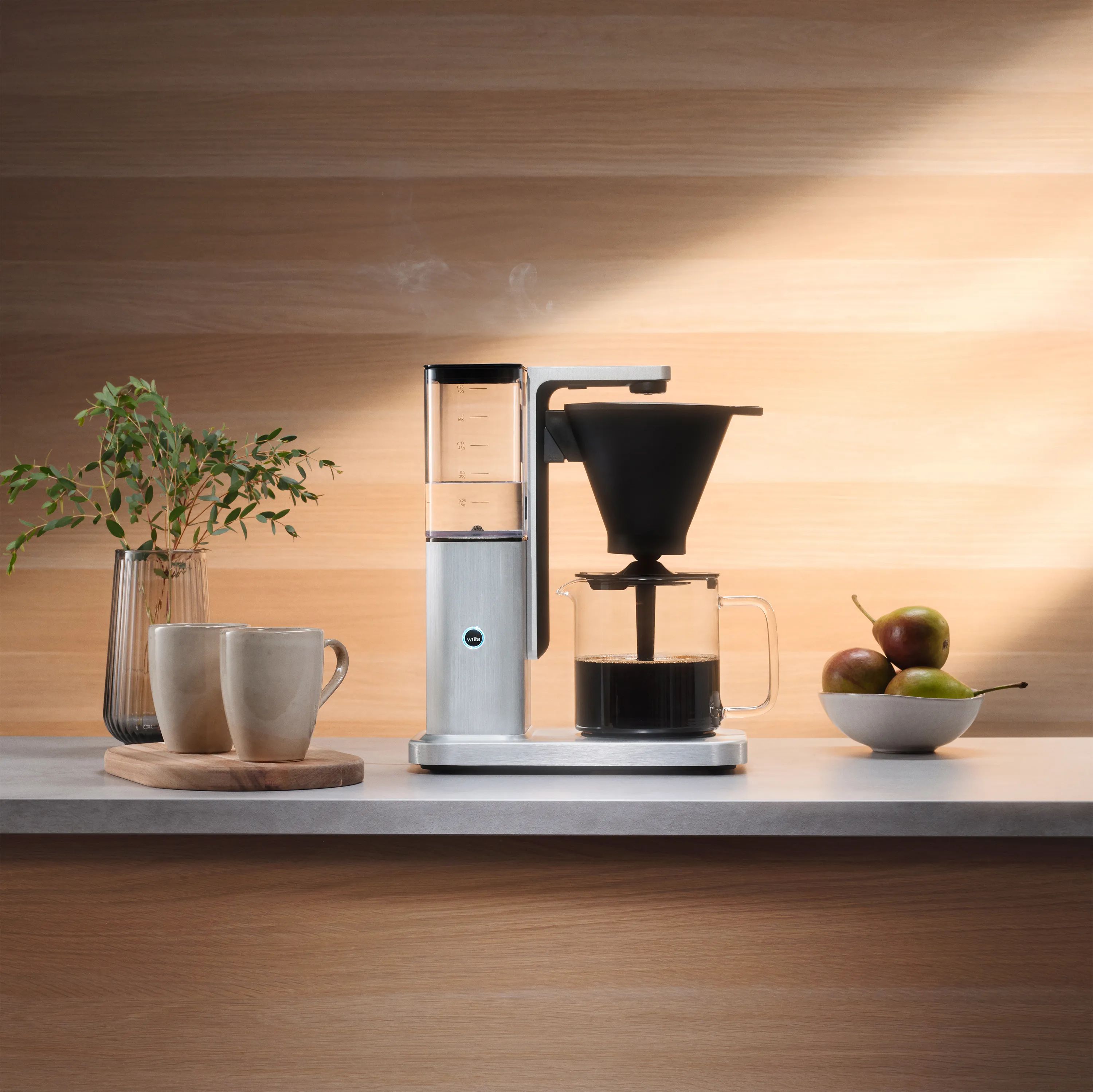 Wilfa Kaffemaskiner Zense Kaffemaskine i Sølvfarvet, 6