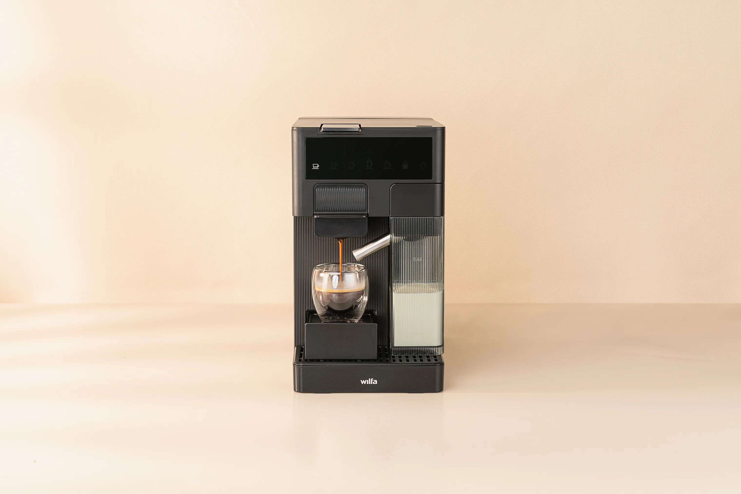 Wilfa kapselmaskiner Volo Capsule Kapsel Kaffemaskine i Sort, 8