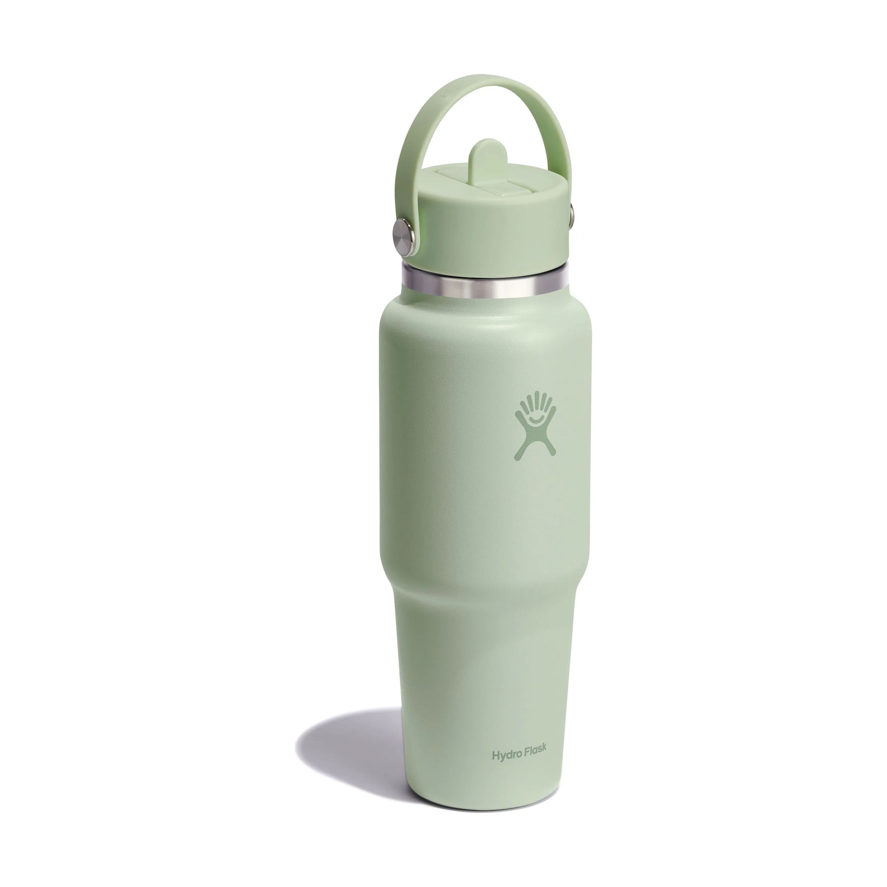 Hydro Flask Termoflasker Wide Flex Straw Termodrikkedunk i Lysegrøn / Stål, 5
