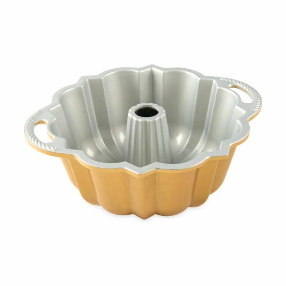 Nordic Ware Øvrige bageforme 6 Cup Anniversary Bundt Kageform i Guldfarvet, 4