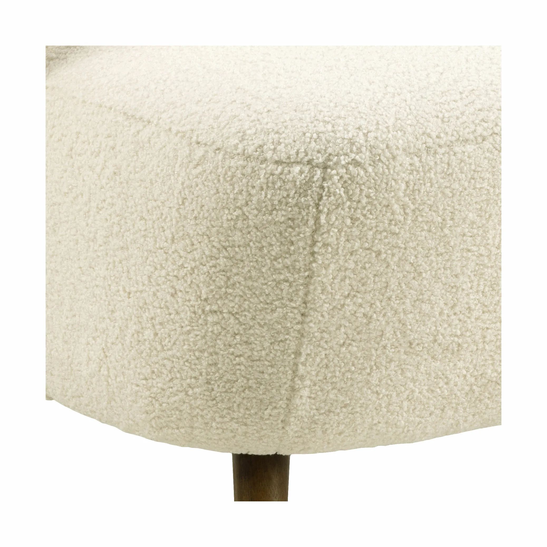 CASA Living Sofaborde Corsby Crosby Loungestol i Creme, 4