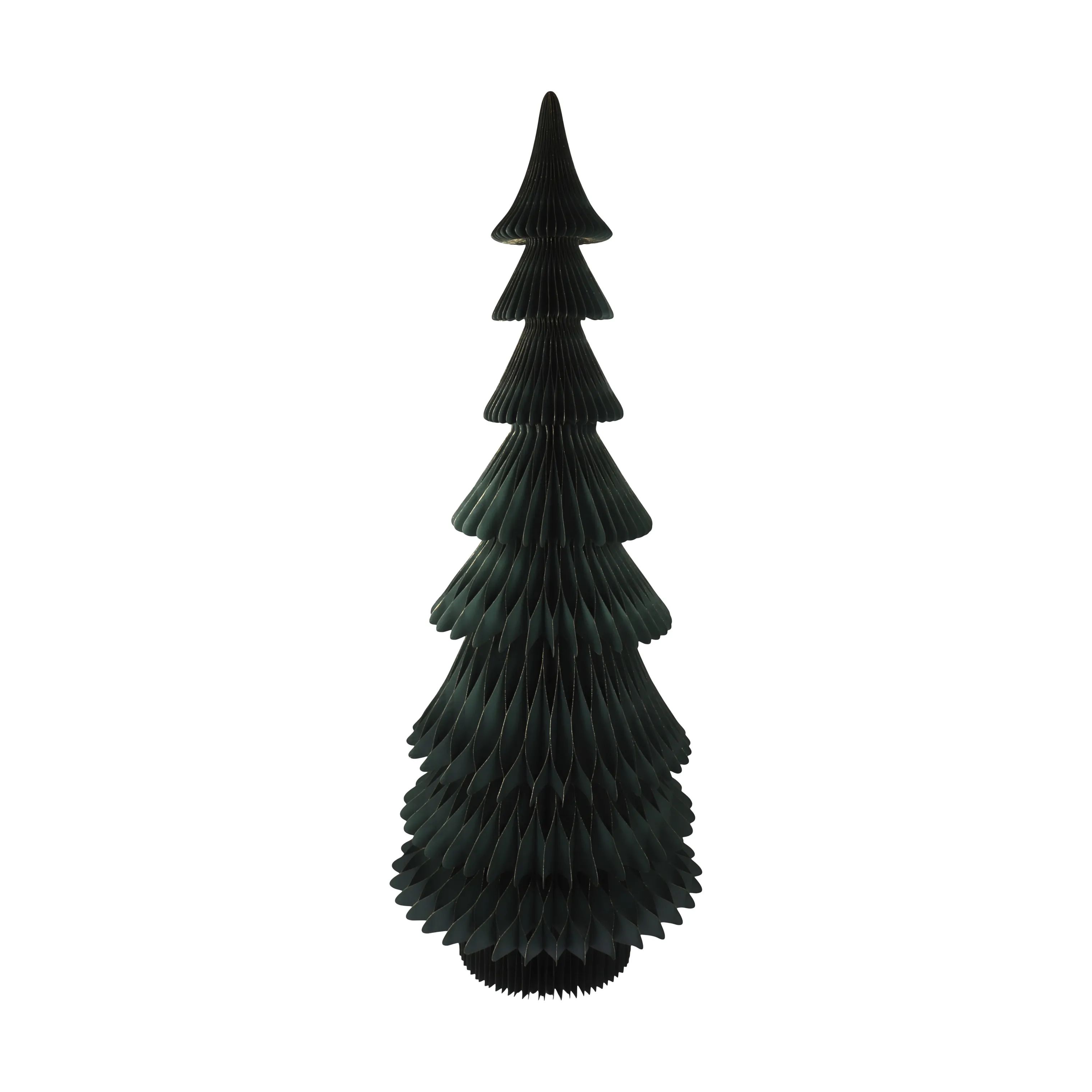 Casa Christmas Juletræer Papir Juletræ i Grøn, H160 x Ø61 cm, 1