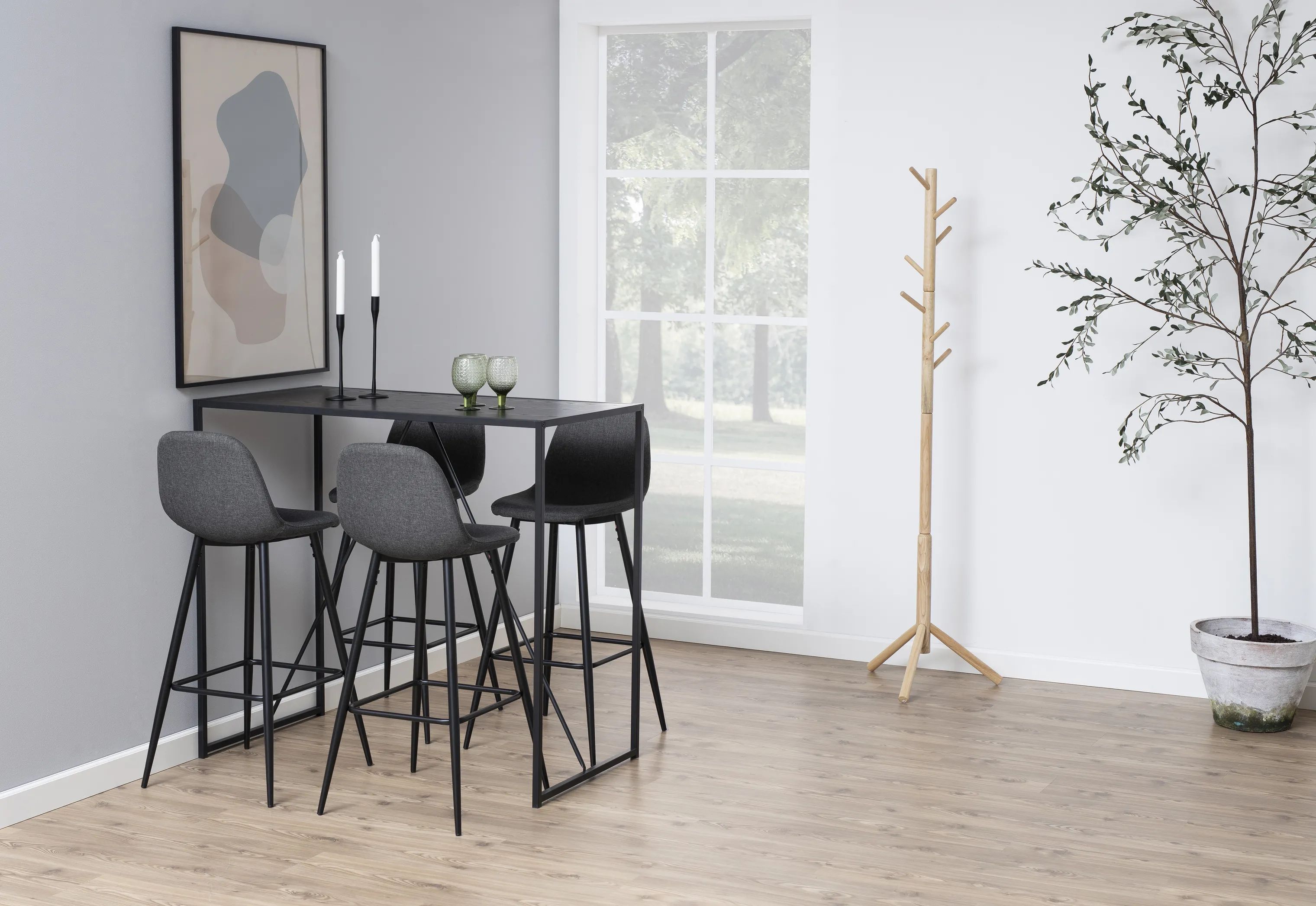 CASA Living Barborde Seaford Barbord i sort, 2
