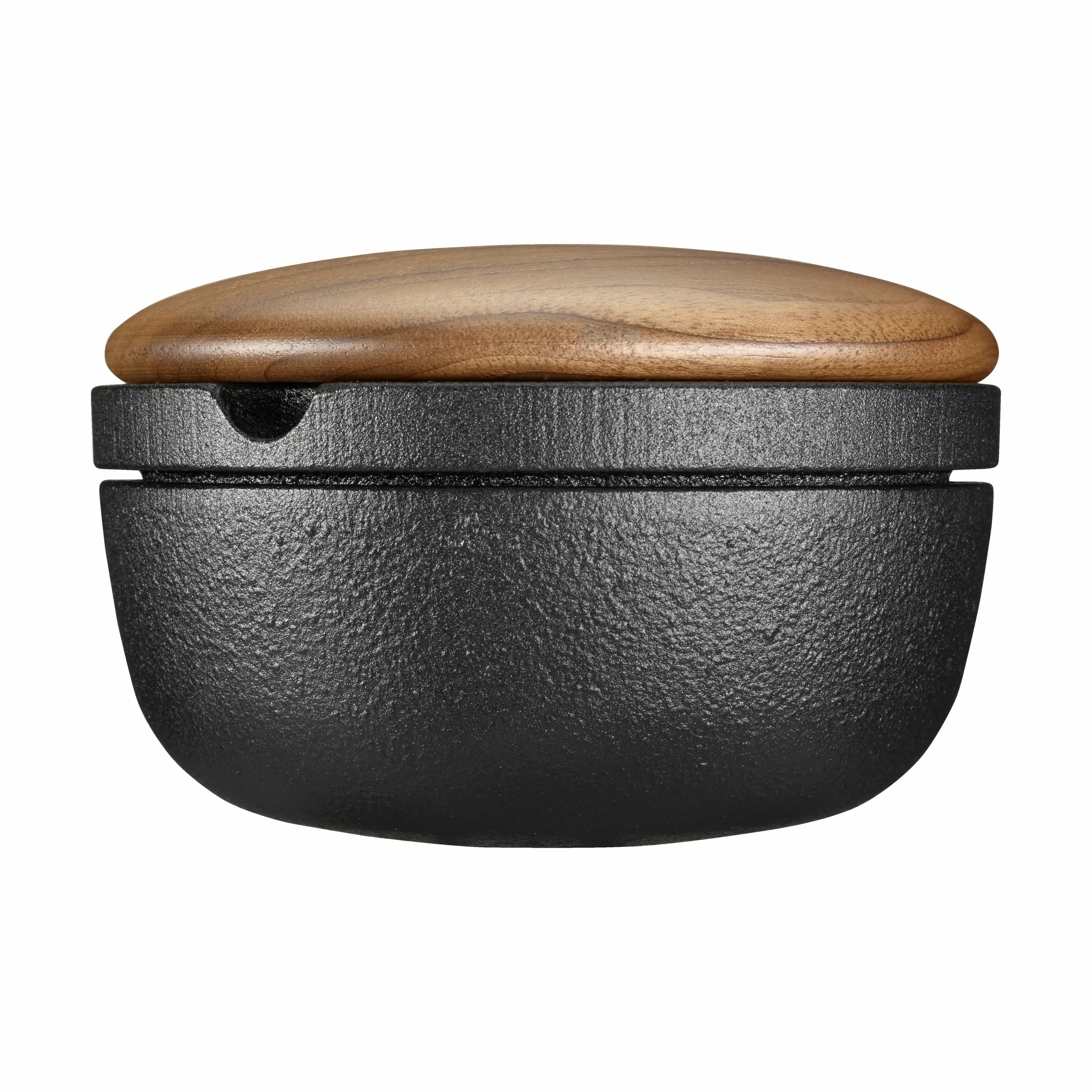 Skeppshult Peberkværne Walnut Swing Stor krydderikværn i Sort/Træ, 5,5 cm, 1