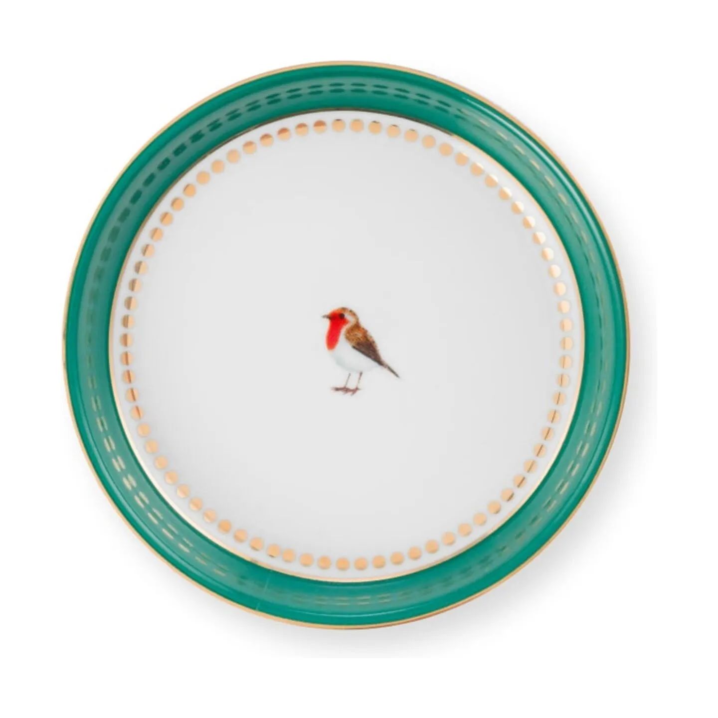 PIP Studio Kagetallerkener Love Birds Teposeholder i Emerald, 1