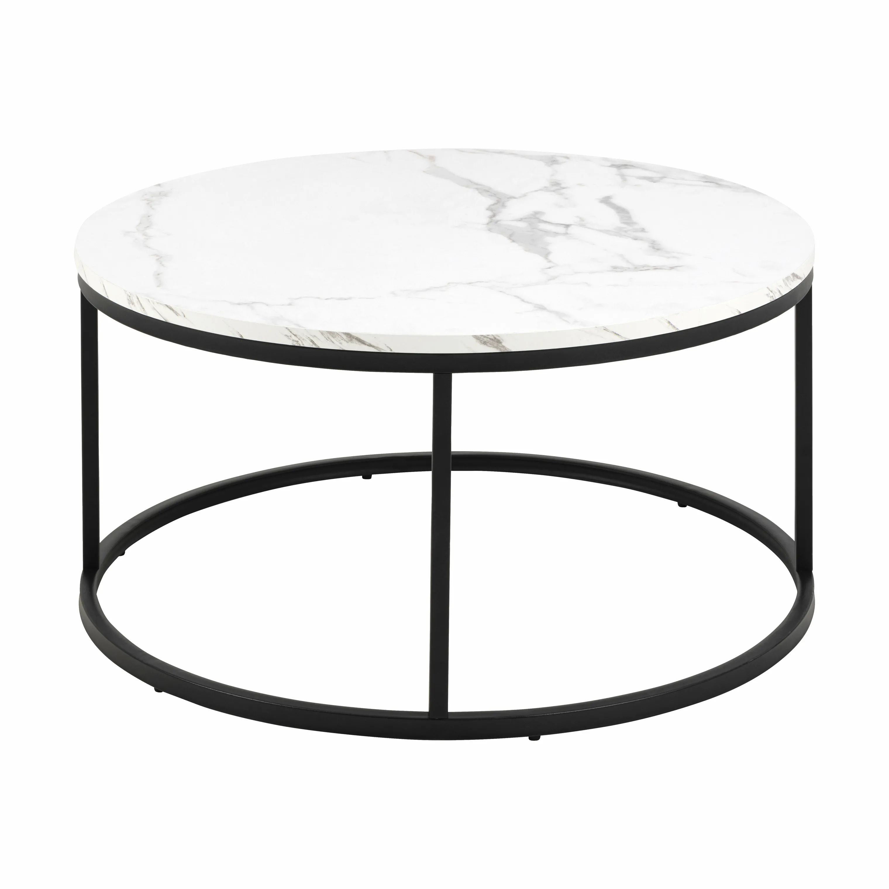 CASA Living Sofaborde Spiro Sofabord i Hvid, 1