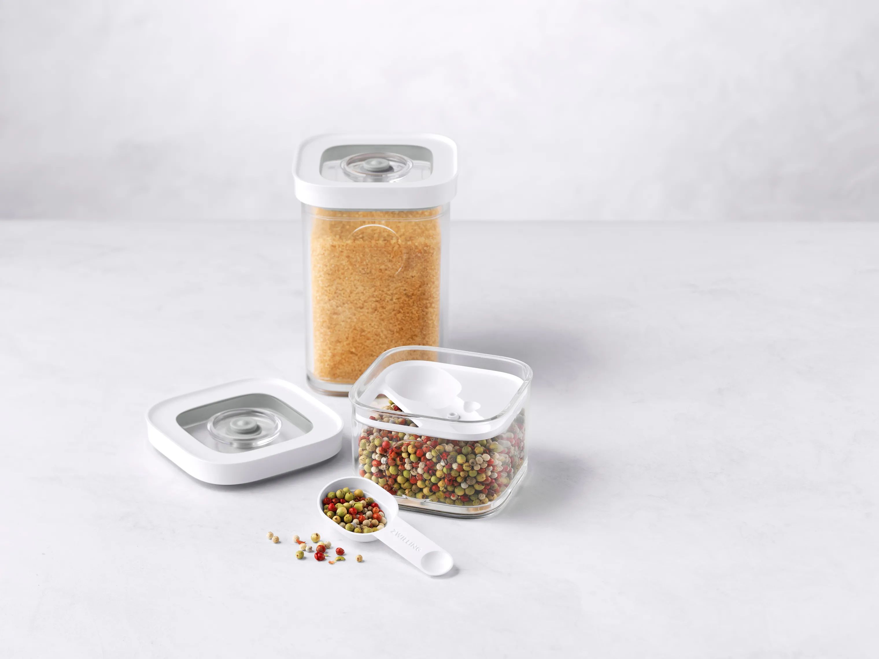 Zwilling Øvrigt køkkengrej Fresh & Save Cube Insert - Str. S i Hvid, 9 cm, 5