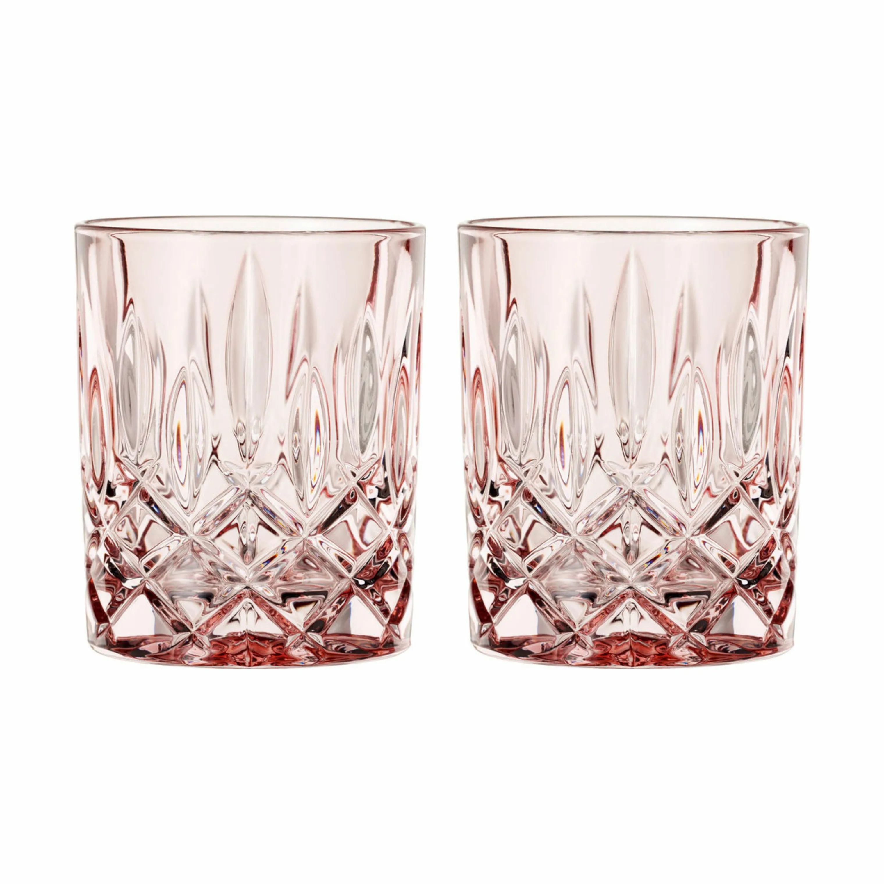 Nachtmann Lowball glas Noblesse Whiskyglas - 2 stk. i Rose, 1