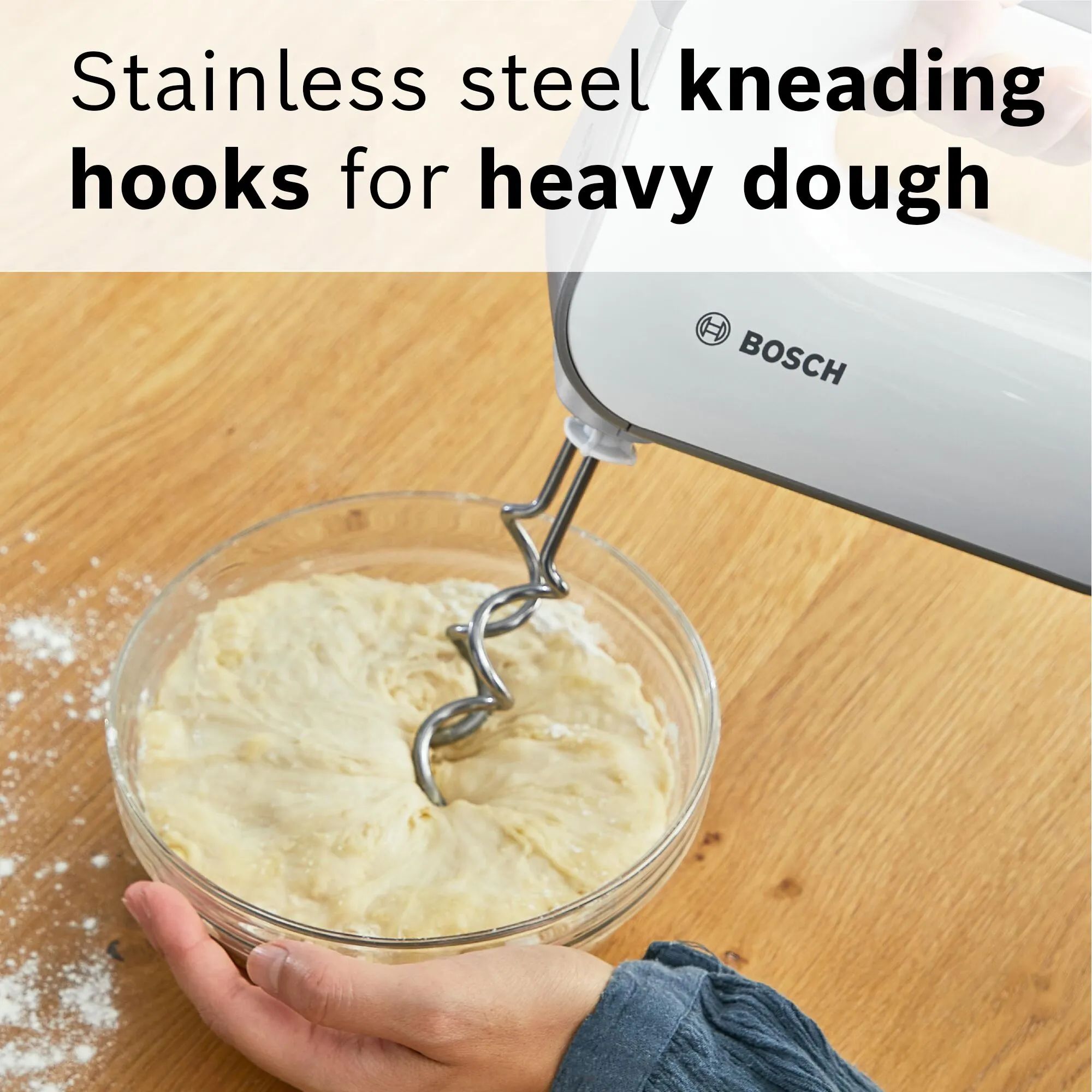 Bosch Håndmixere MFQ4 Håndmixer i Hvid, 6