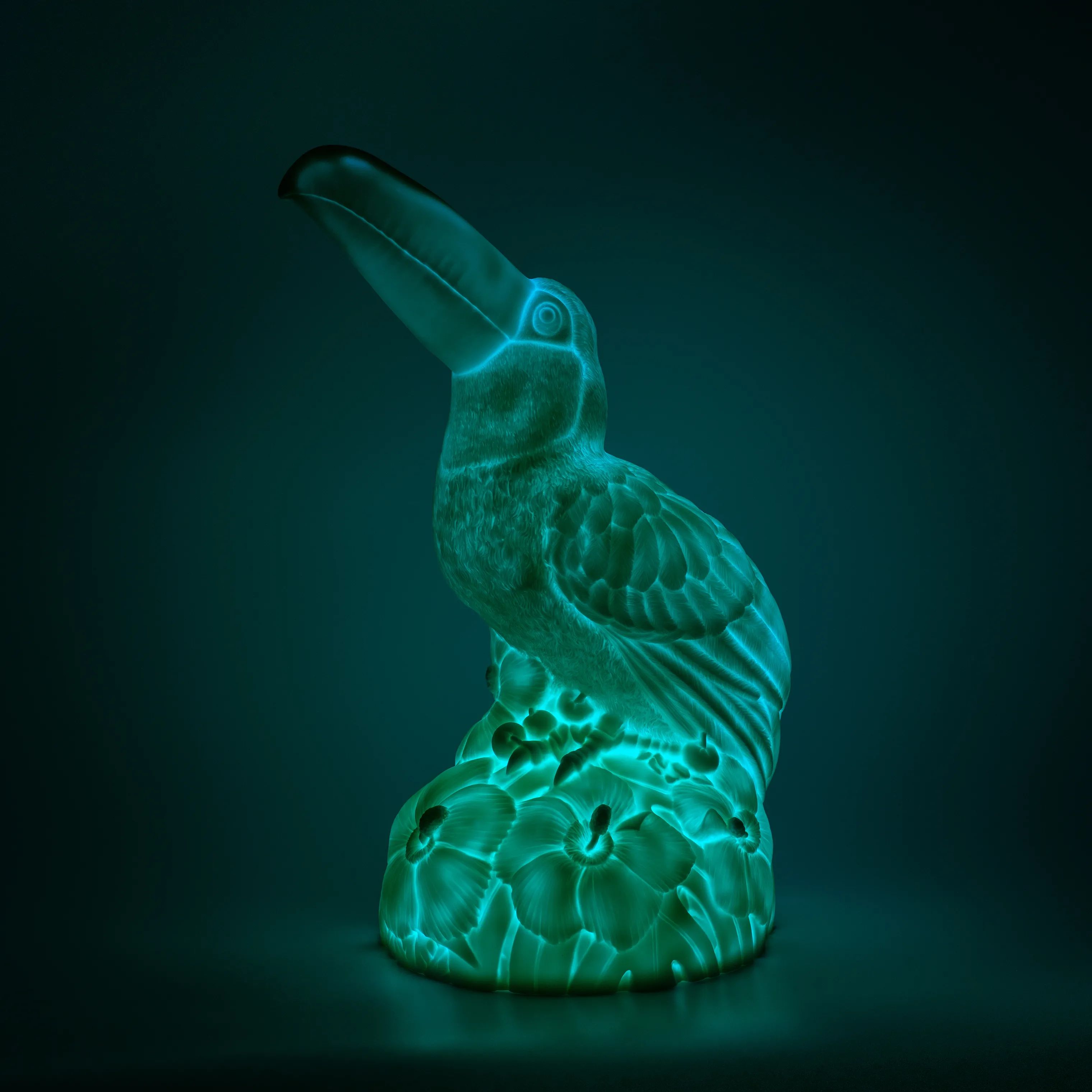 Goodnight Light LED-lamper Eden Toucan Lampe i Saffron, 5
