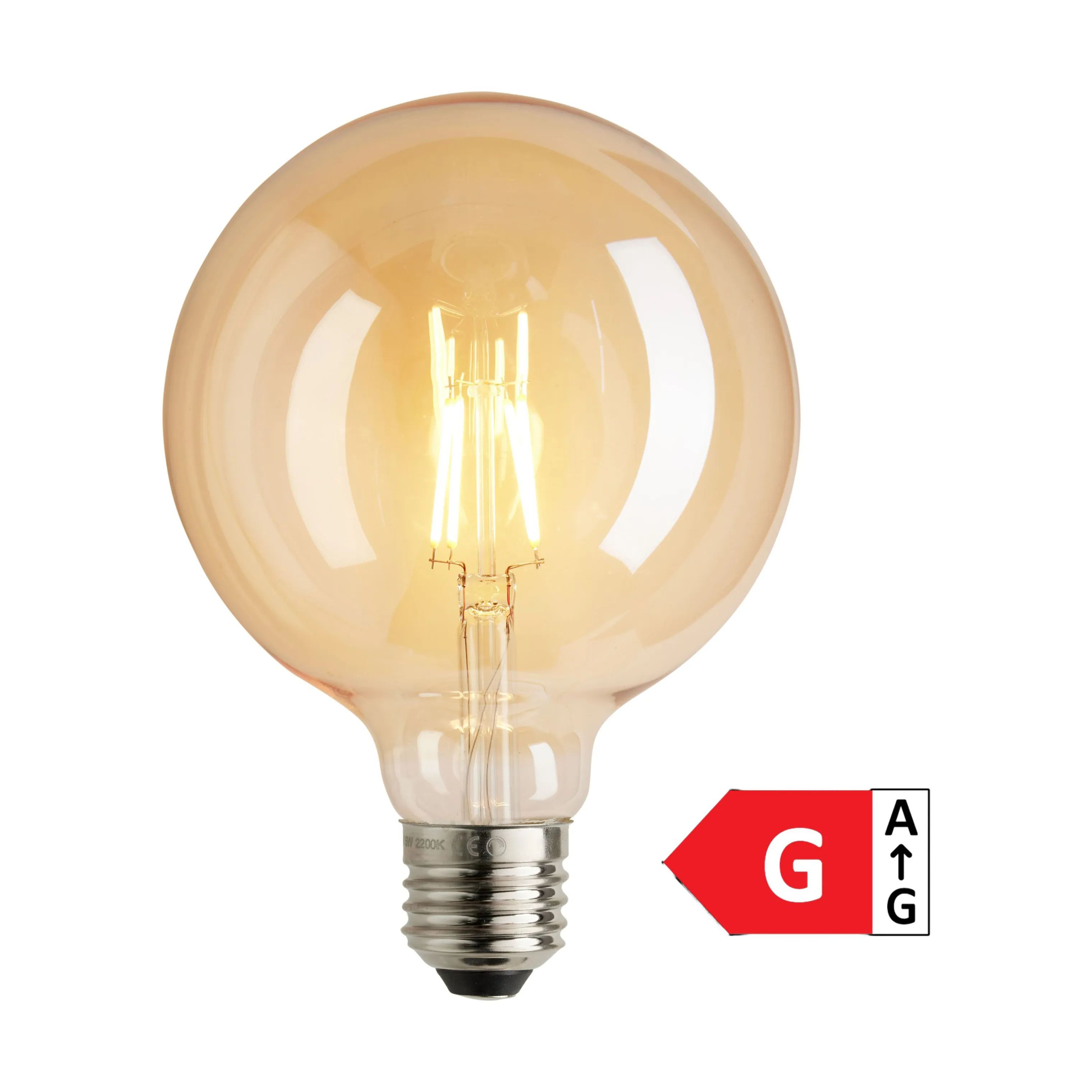 Halo Design LED-pærer Deko LED Lyspære i Amber, 1