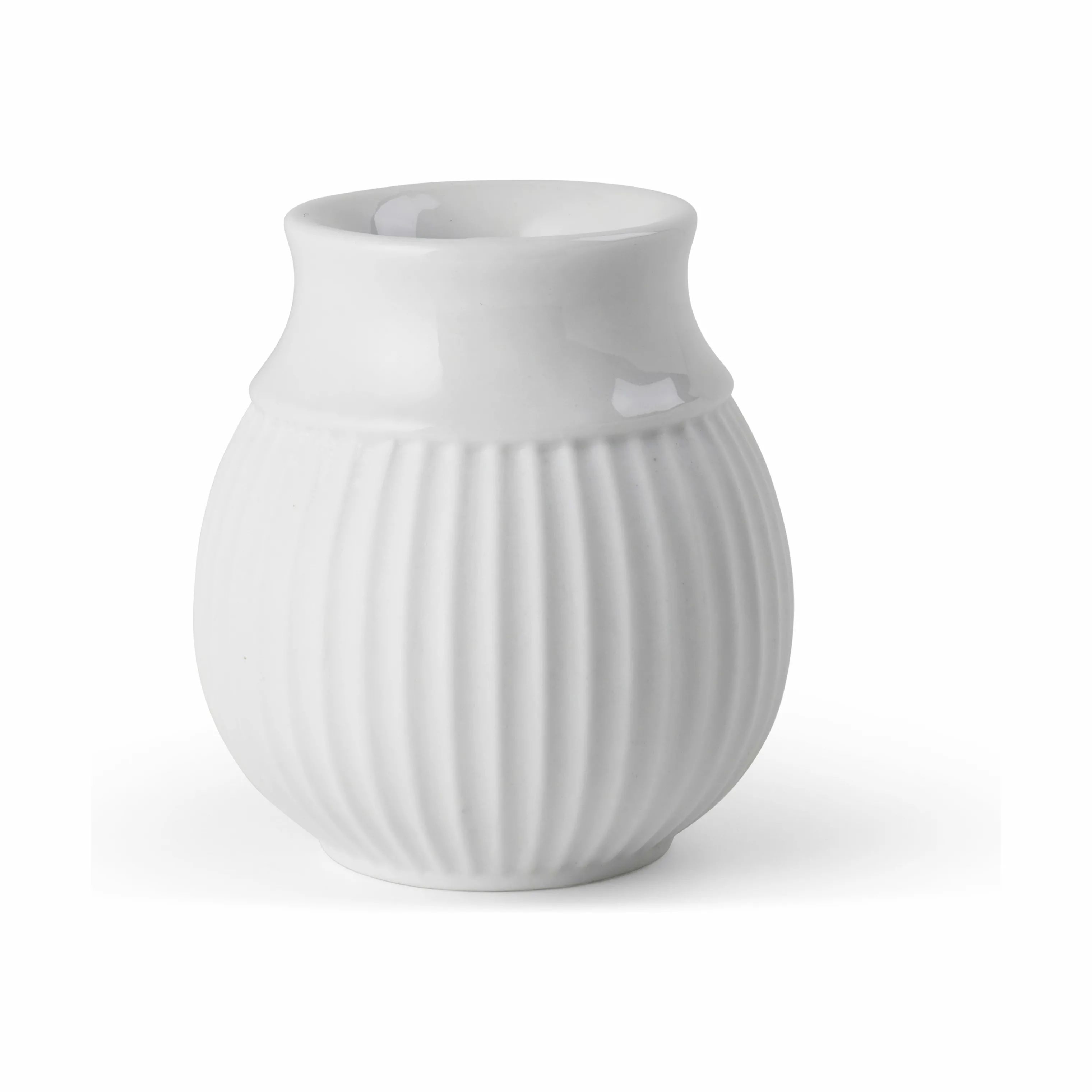 Lyngby Porcelæn Kronelysestage Curve Kronelysestage i Hvid, 7 cm, 1