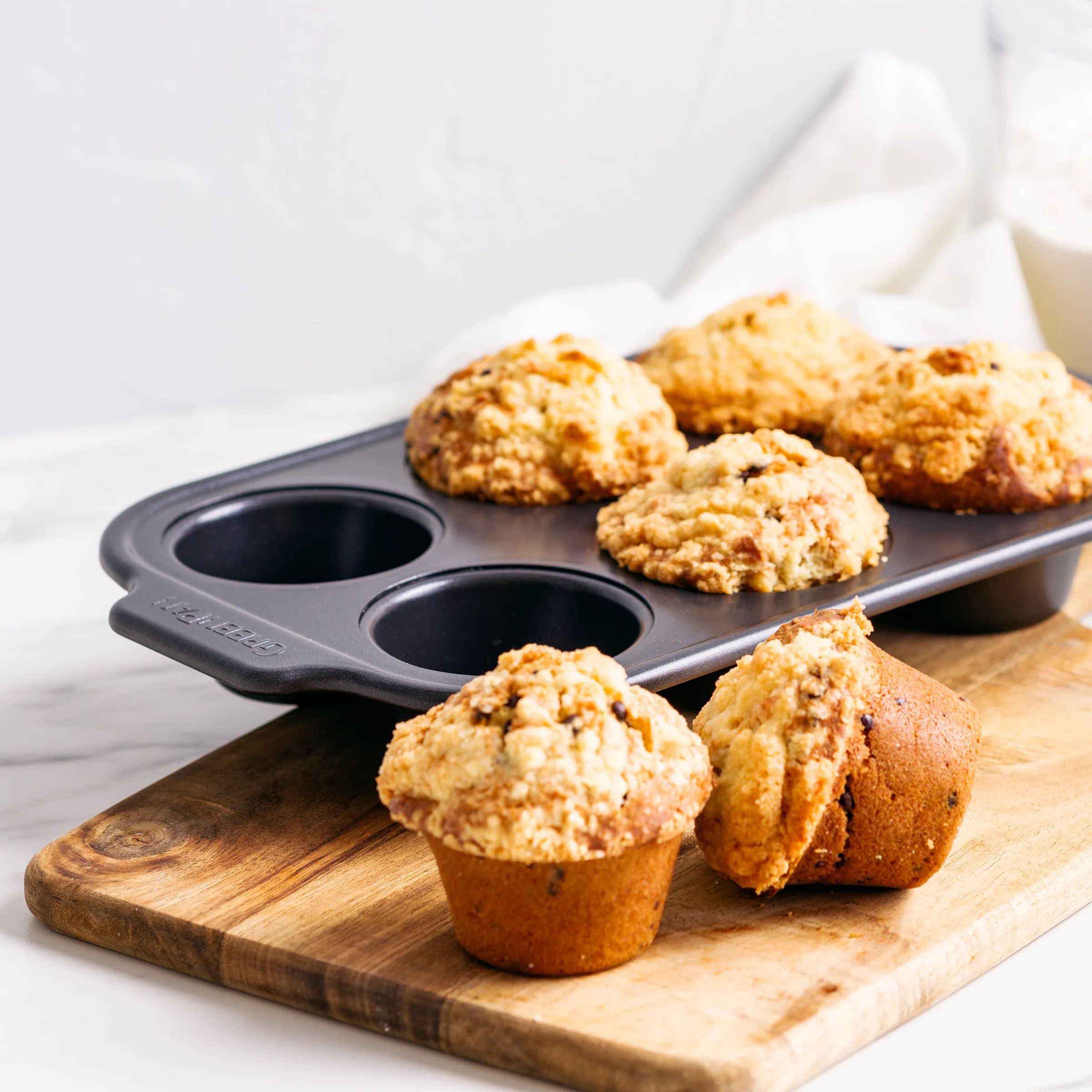 Greenpan Muffinforme Bistro Muffinform - 6 stk. i 6 stk., 2