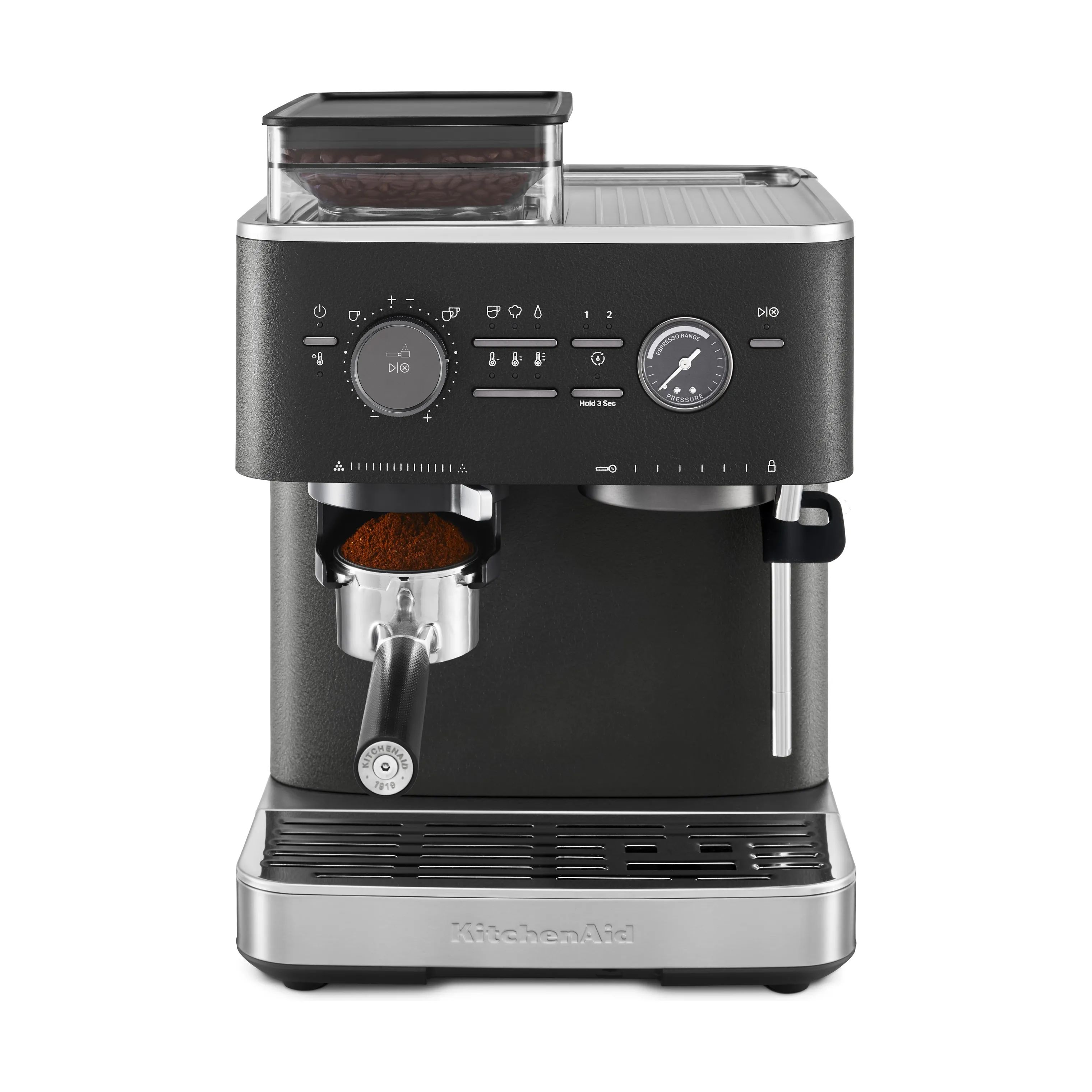 KitchenAid Espressomaskiner Espressomaskine i Sort, 1