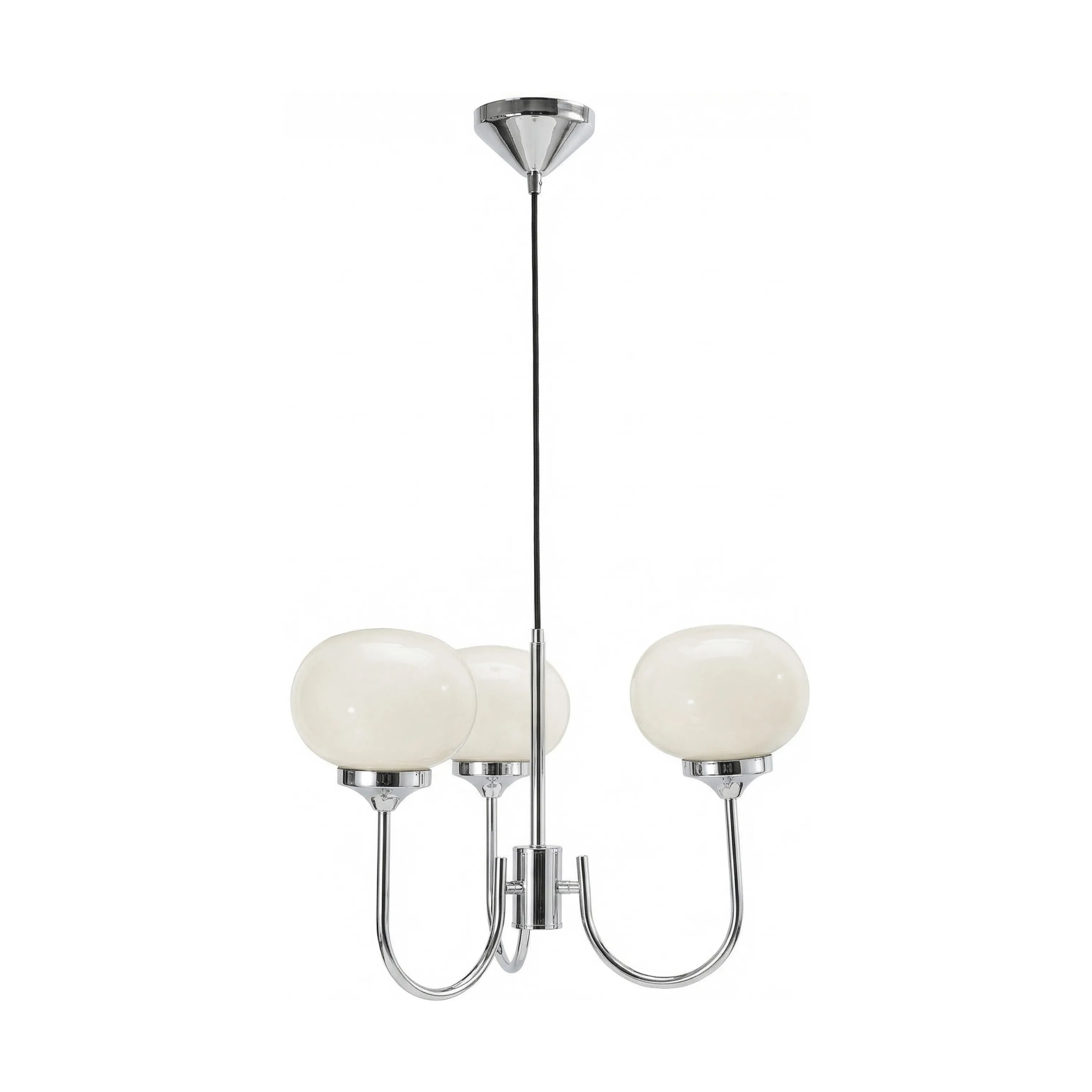 PR Home Pendler Elsy Pendel i Hvid/Krom, 45 cm, 3