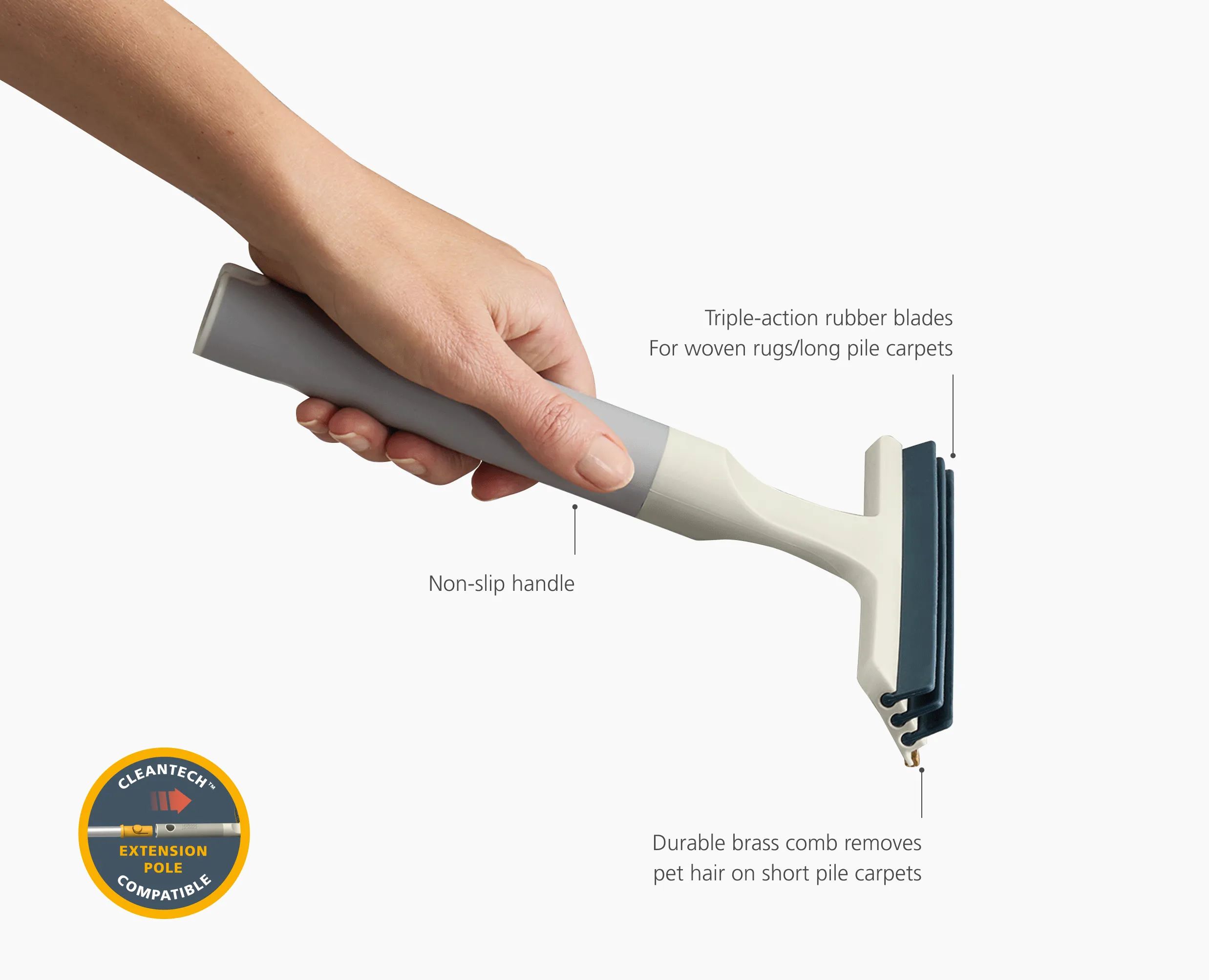 Joseph Joseph Støvsugere CleanTech Rengøringssæt - 3 dele i Light Stone, 3