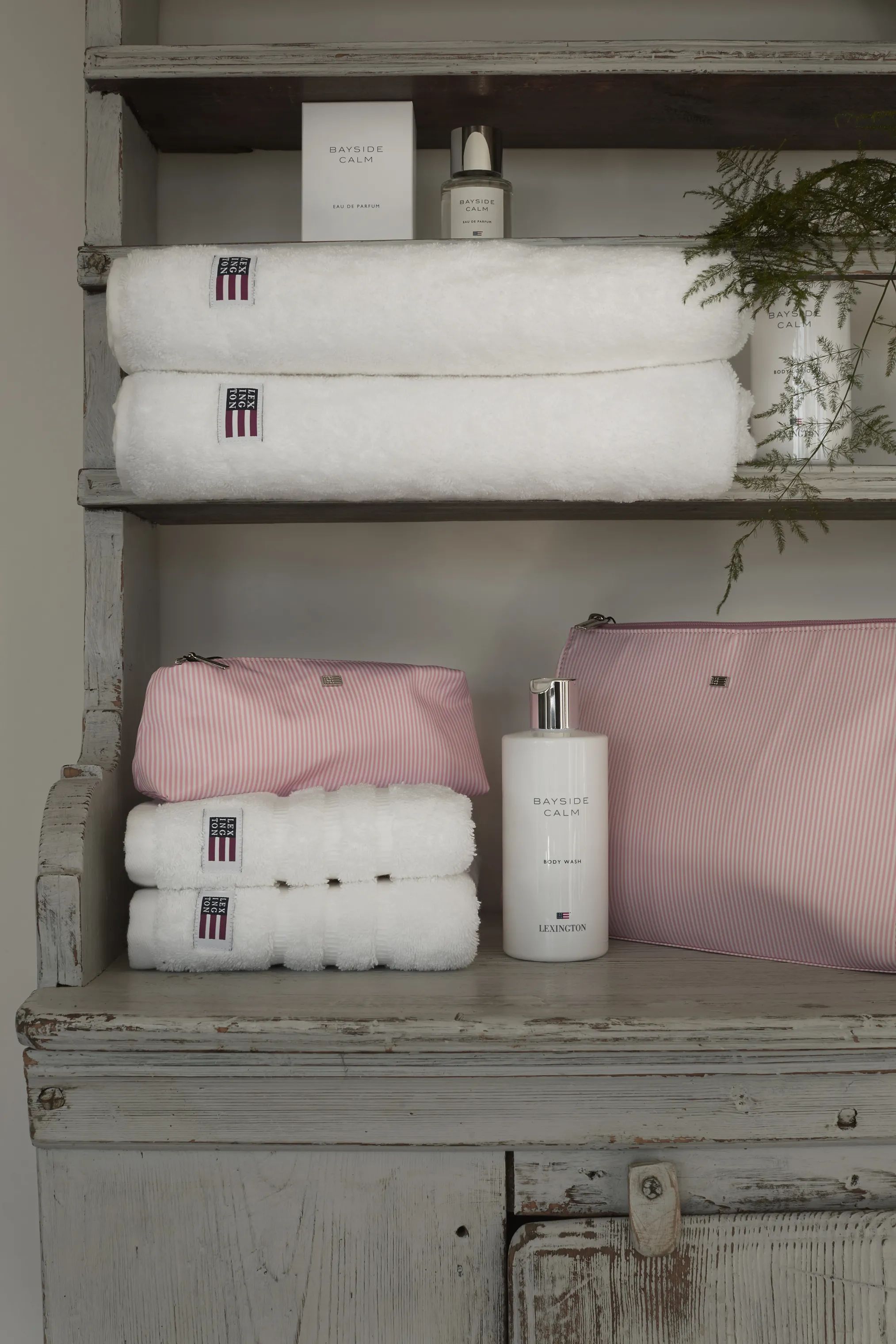Lexington Toilettasker Icons Toilettaske i Pink/White, 200 gram, 2