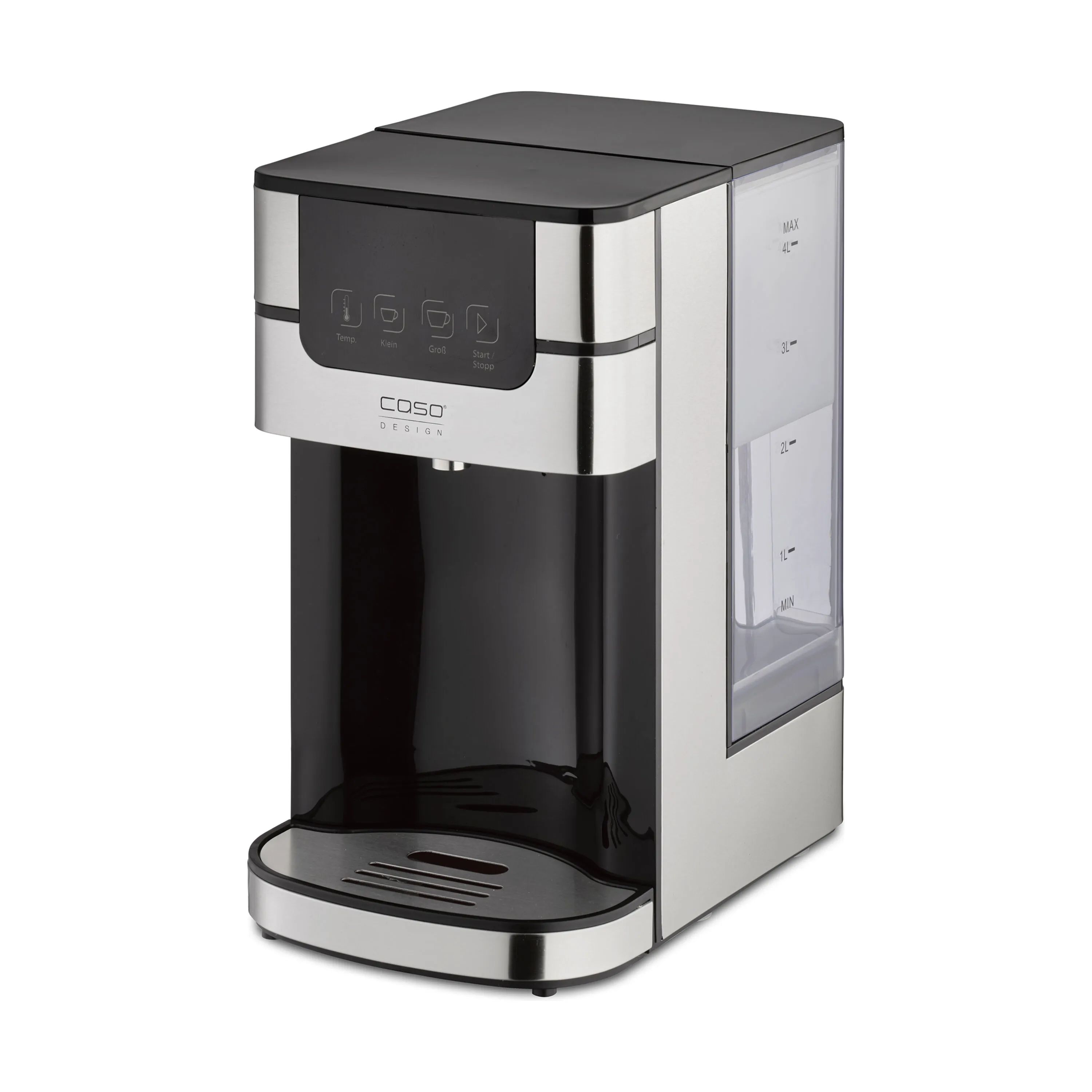 Caso Elkedler PerfectCup 1000 Pro Varmtvandsdispenser i Stål, 4