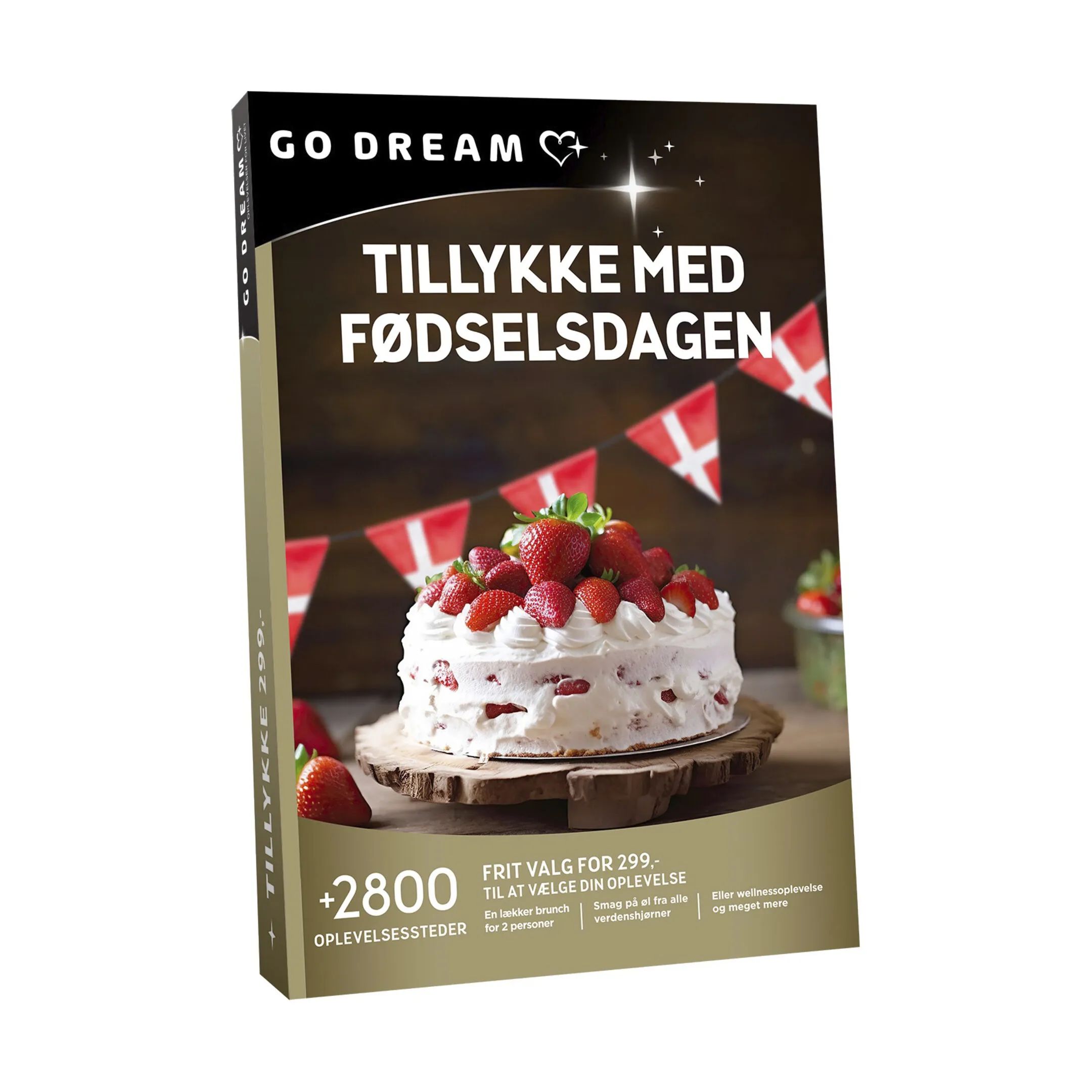GO DREAM Oplevelsesgavekort Gavekort - Tillykke med fødselsdagen i Værdi: 299 ,-, 2