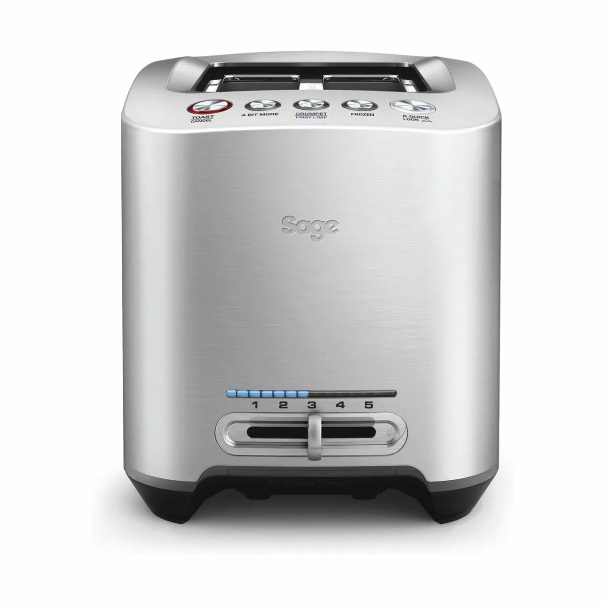 Sage Brødristere The Smart Toast 2 Slice Brødrister i Stål, 1