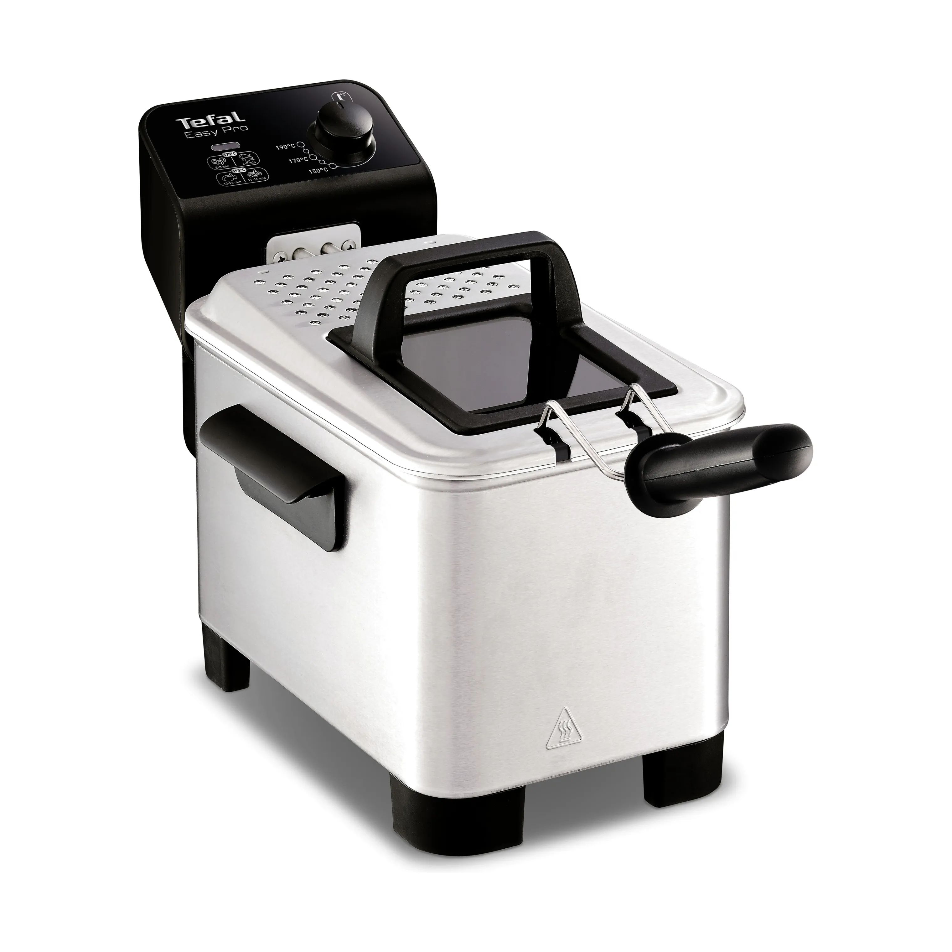 Tefal Frituregryder Easy Pro Frituregryde i Sølvfarvet, 1