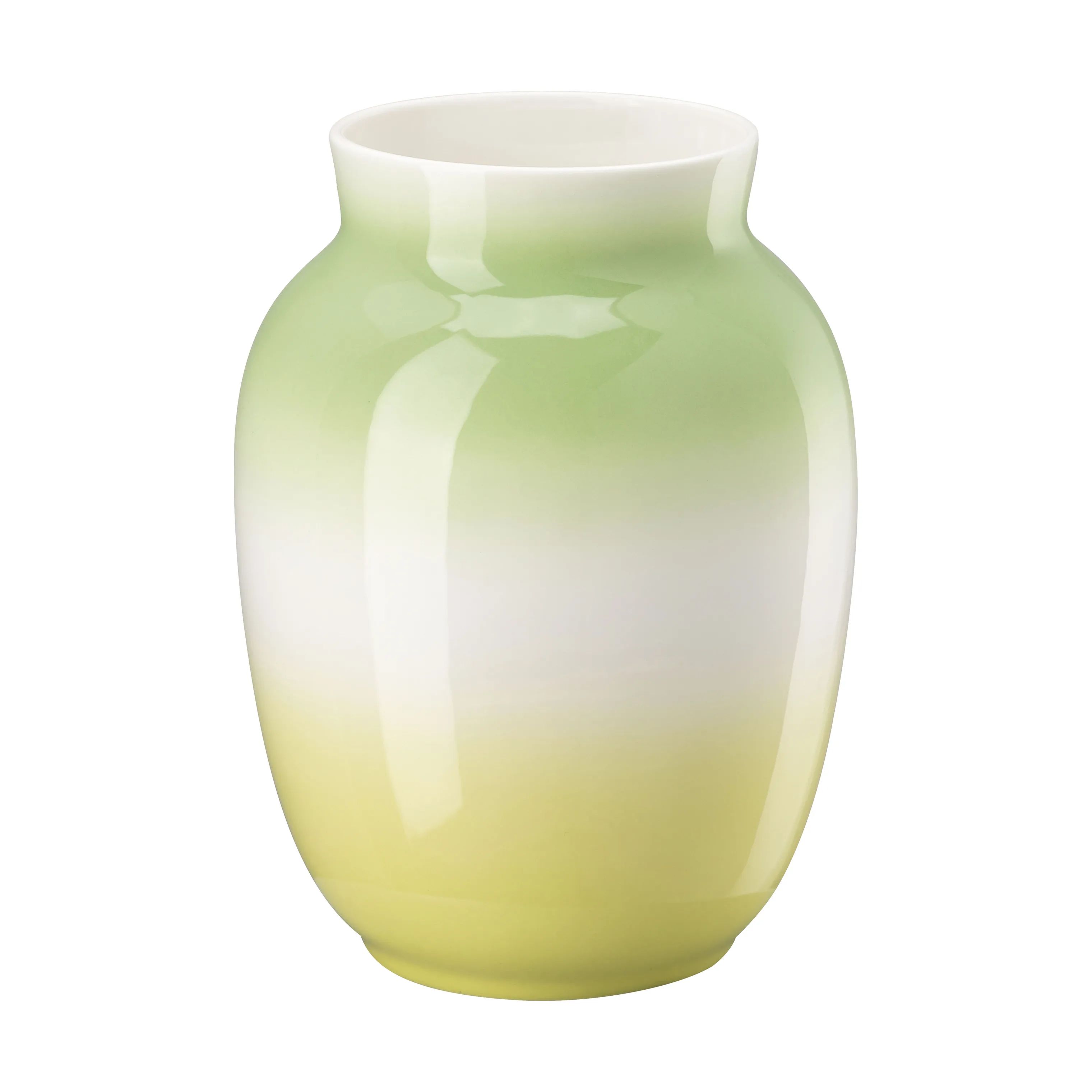 Rosenthal Vaser Balance Vase i Limegrøn/gul, 1