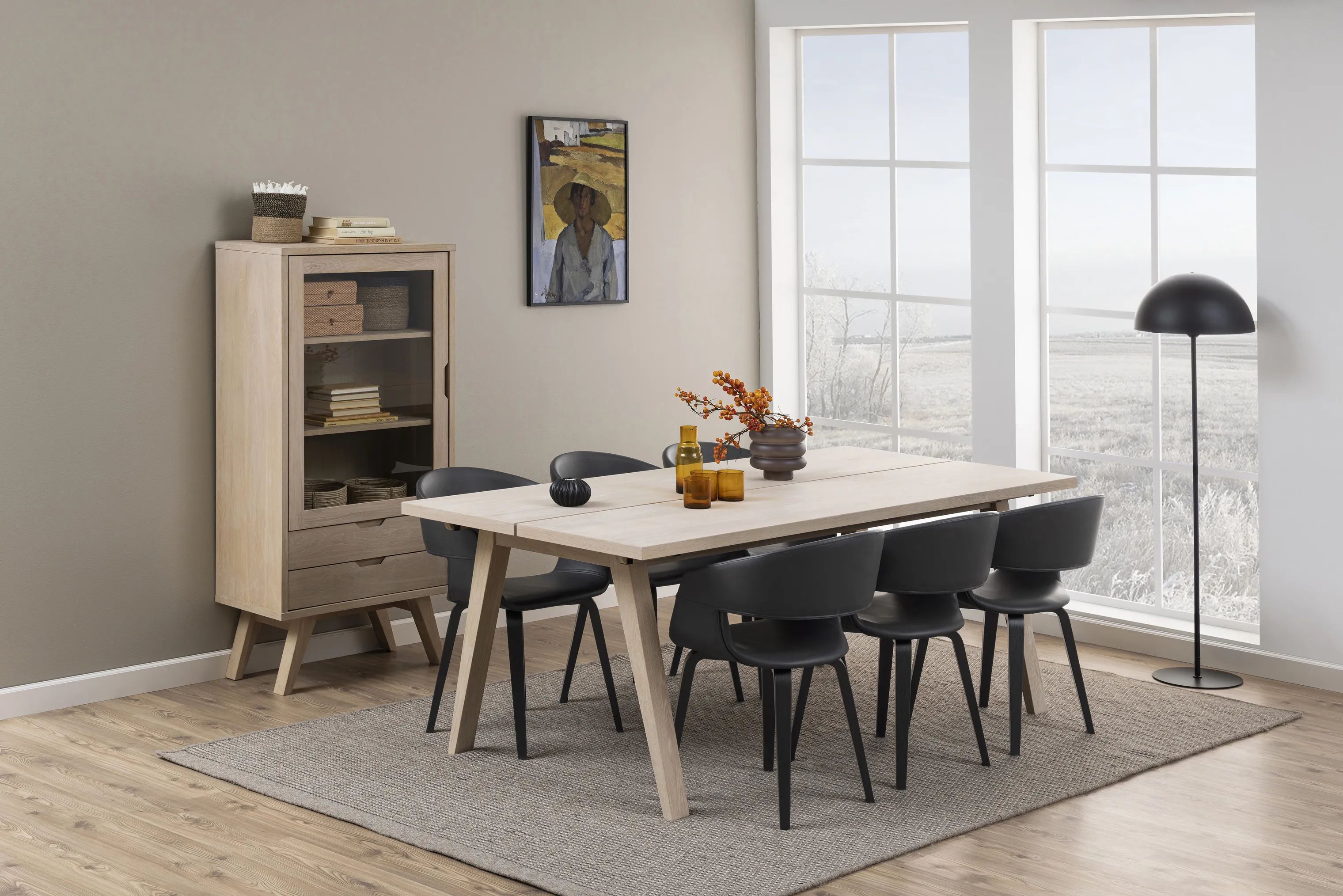 CASA Living Spiseborde A-Line Spisebord i Natur, 2