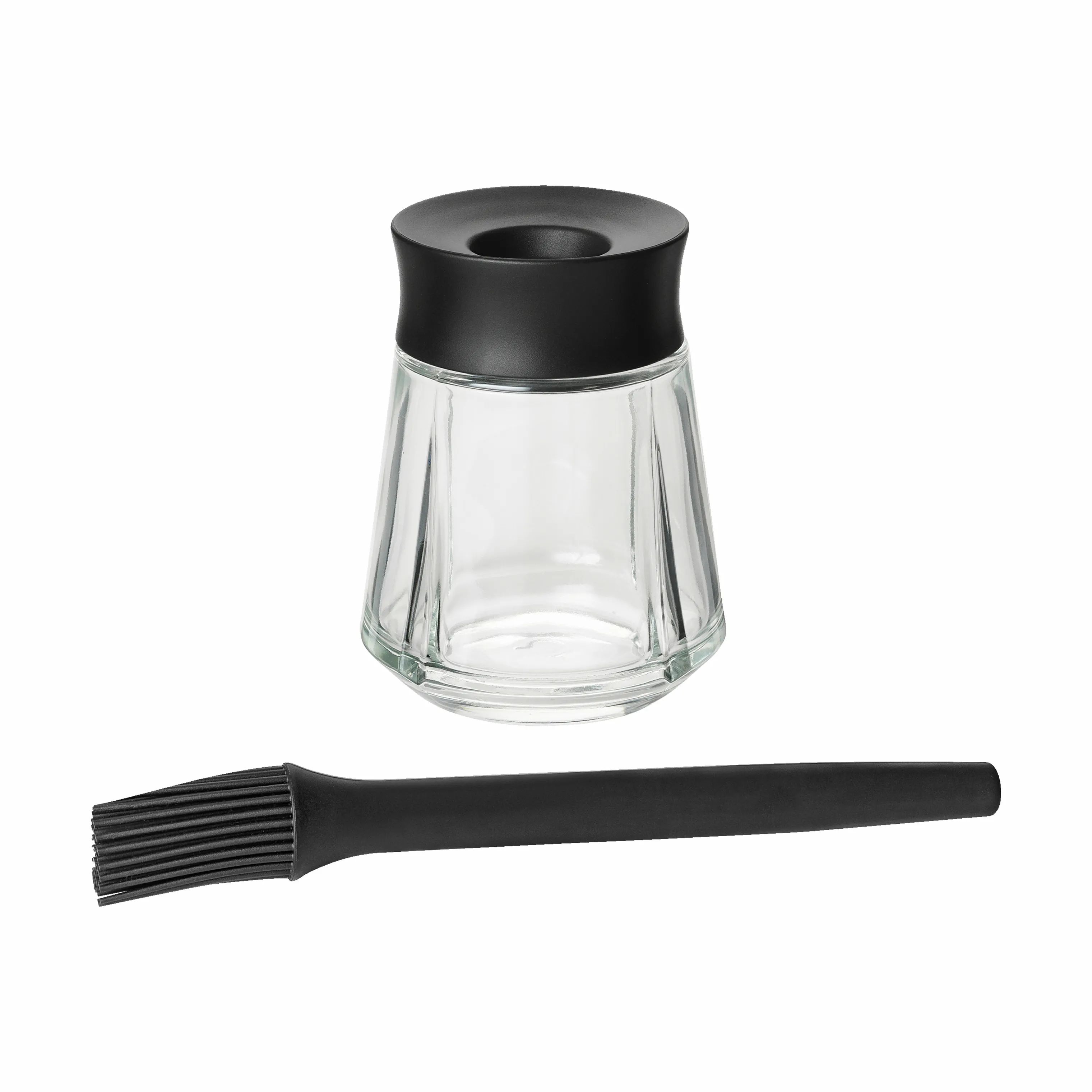 Rosendahl Olie- og eddikeflasker Grand Cru Marinadeglas m. pensel i Sort, 4