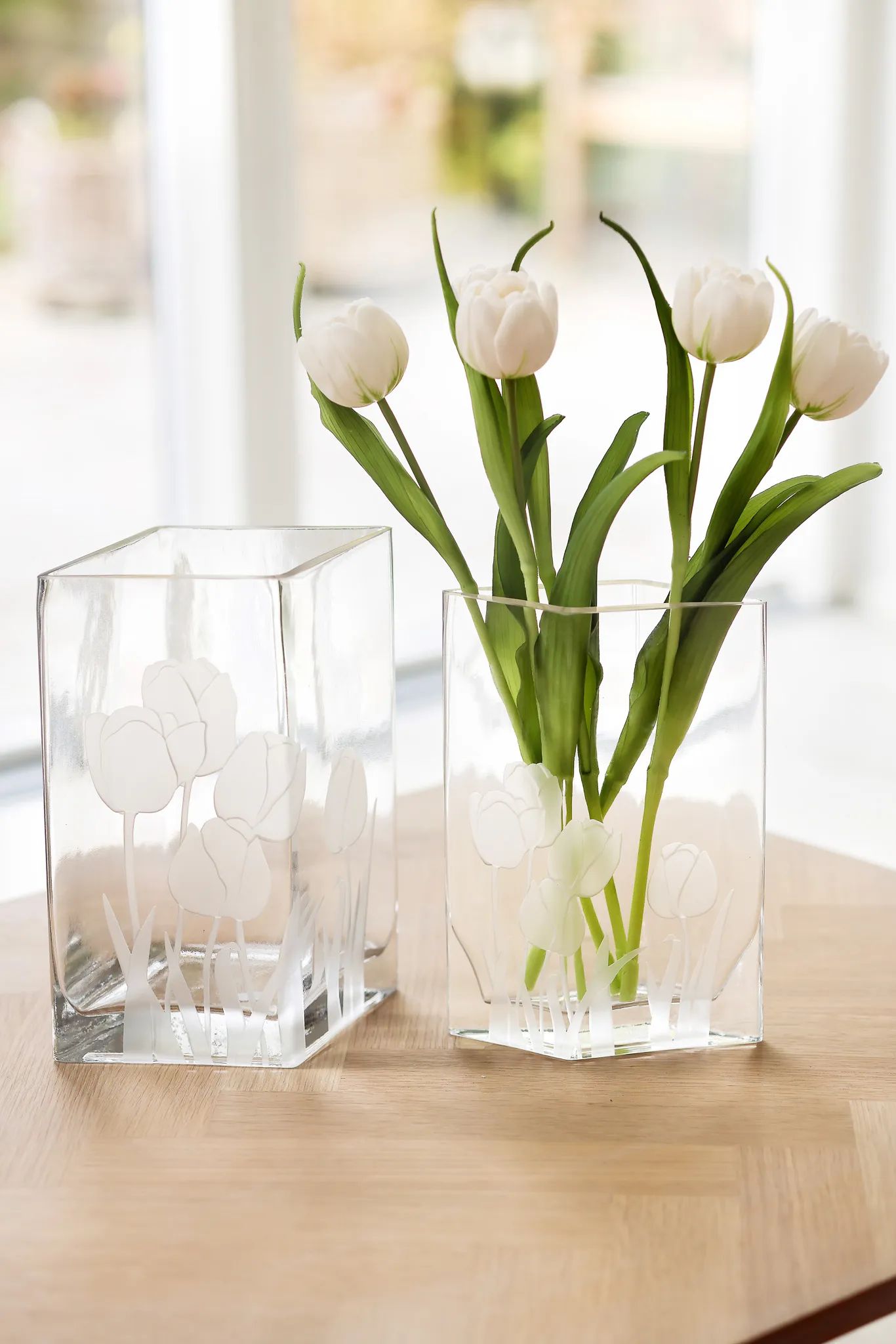 CASA Living Vaser Glasvase i 26 cm, 2