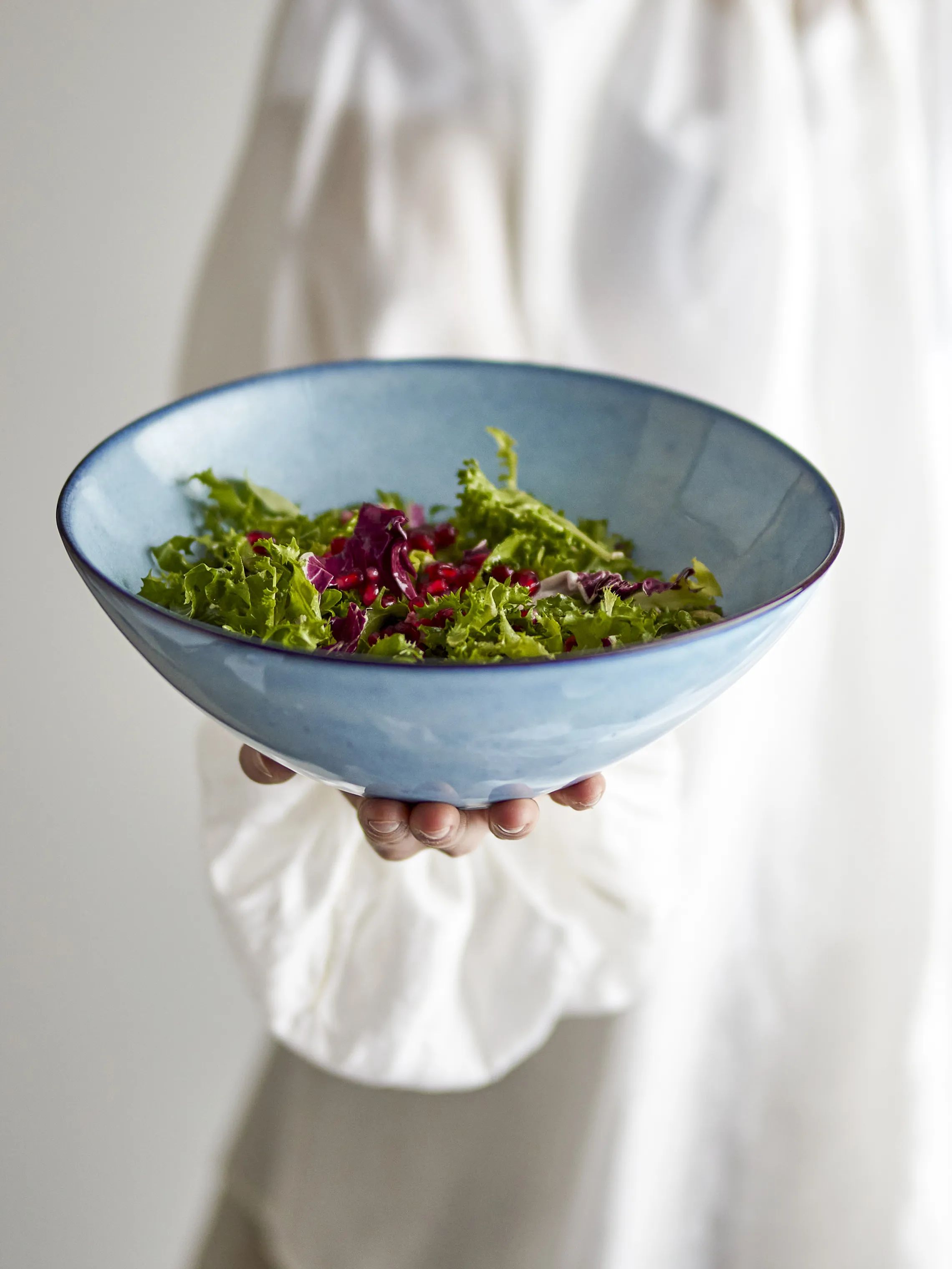 Bloomingville Serveringsskåle Sandrine Skål i Blå, 3