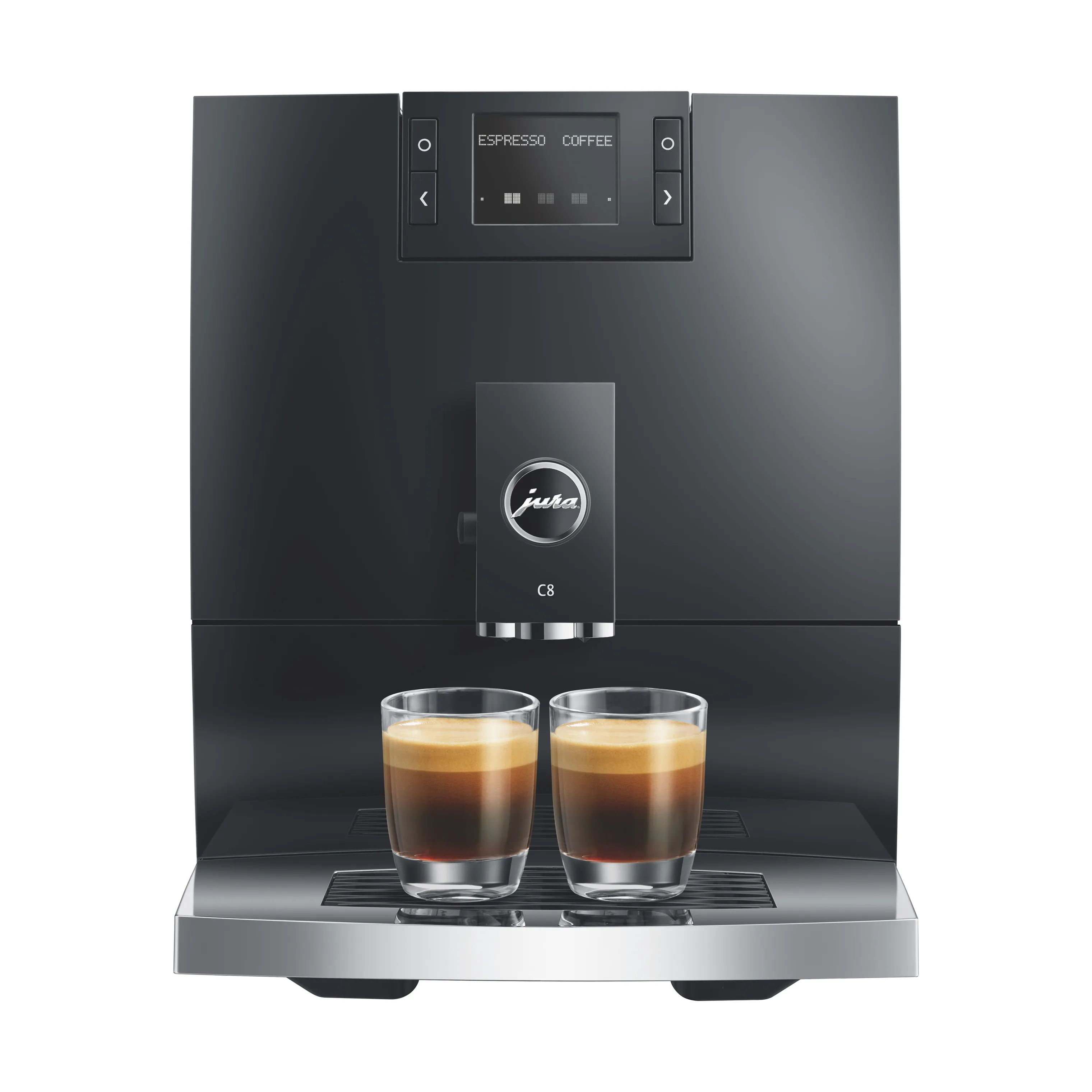JURA Kaffemaskiner C8 (EA) Kaffemaskine i Piano Black, 1