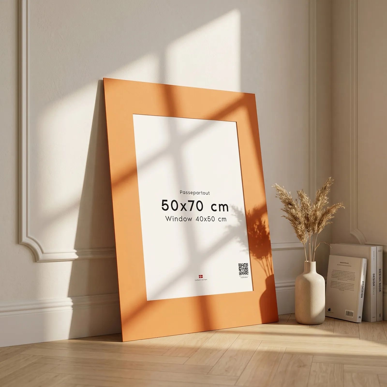 Poster&Frame Plakater Passepartout i Orange, B30 x L40 cm, 2