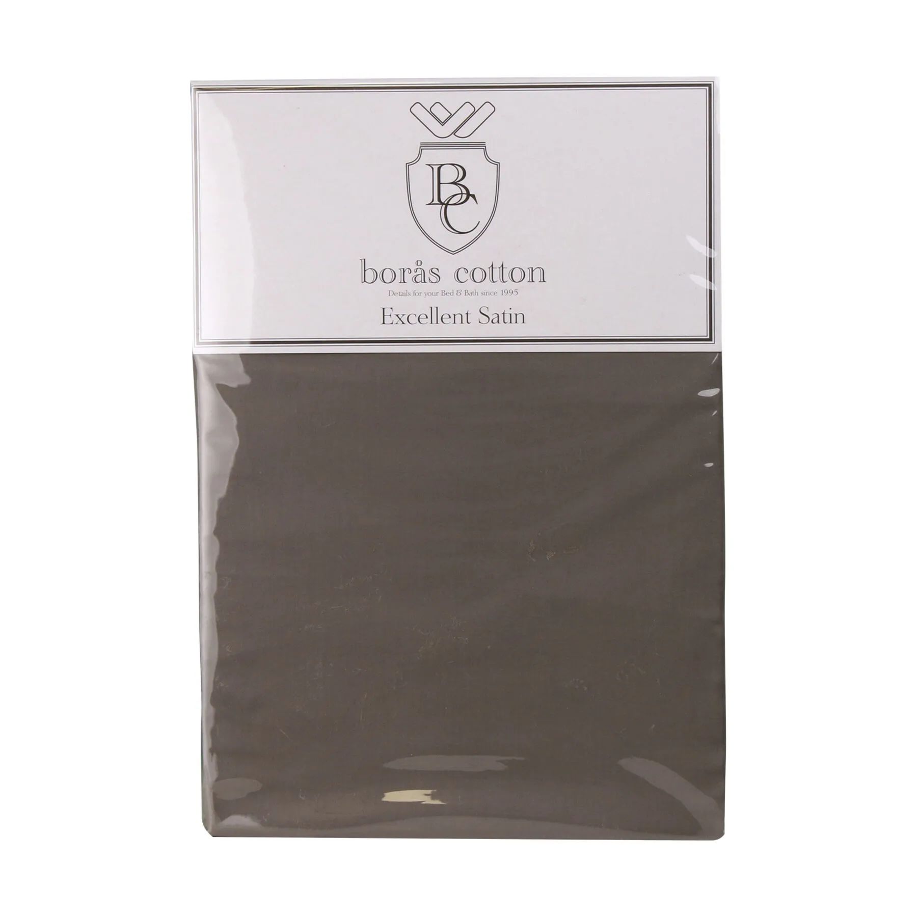 Borås Cotton Lagner Cloud Boxlagen i Antracit grå, B80 x L200 cm, 4