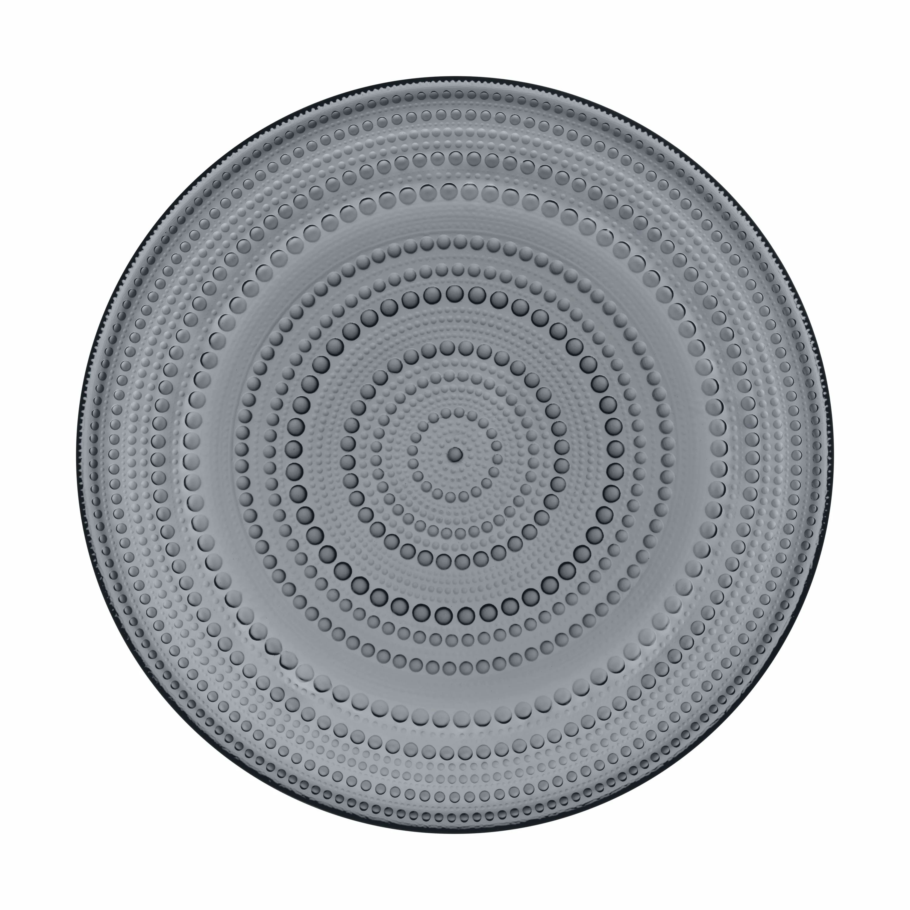 Iittala Middagstallerkener Kastehelmi Tallerken i Mørkegrå, 1